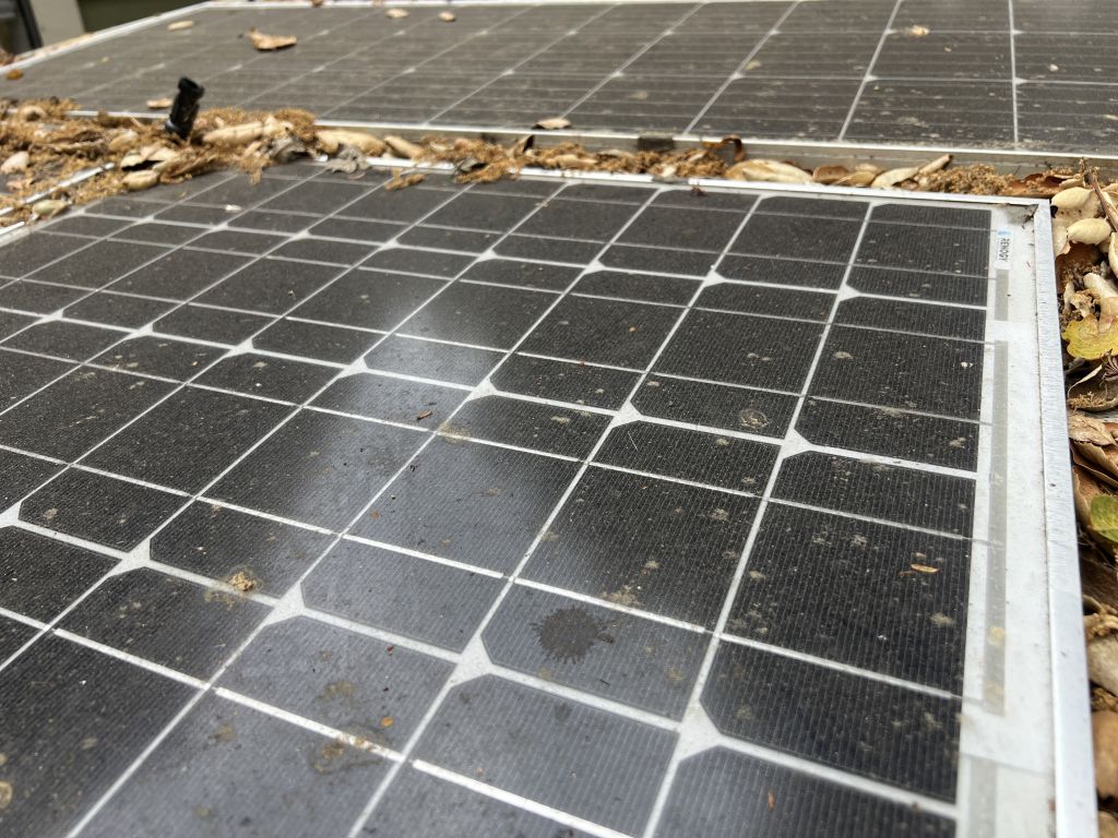 Dirty Solar Panels