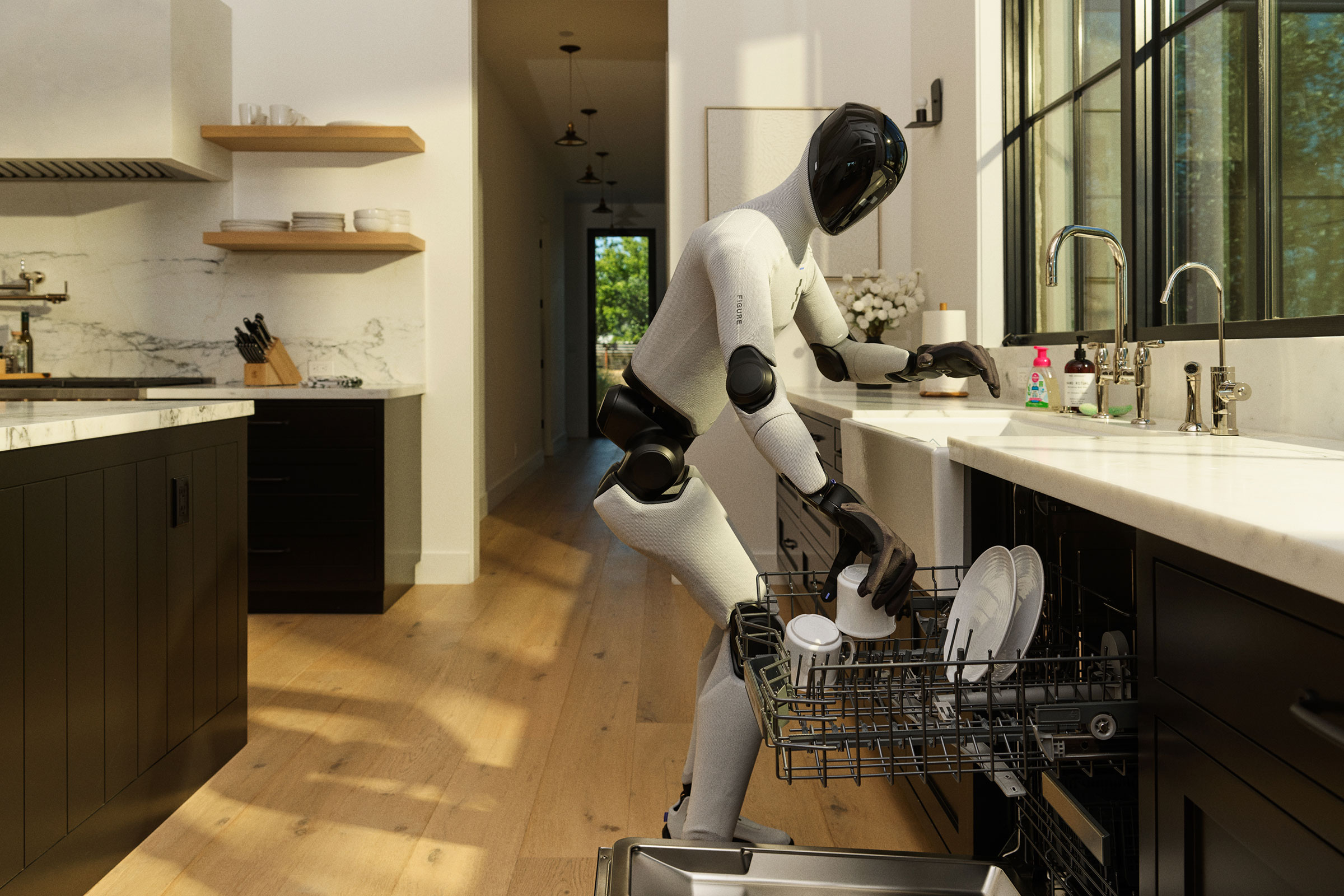 Figure 03 en la cocina