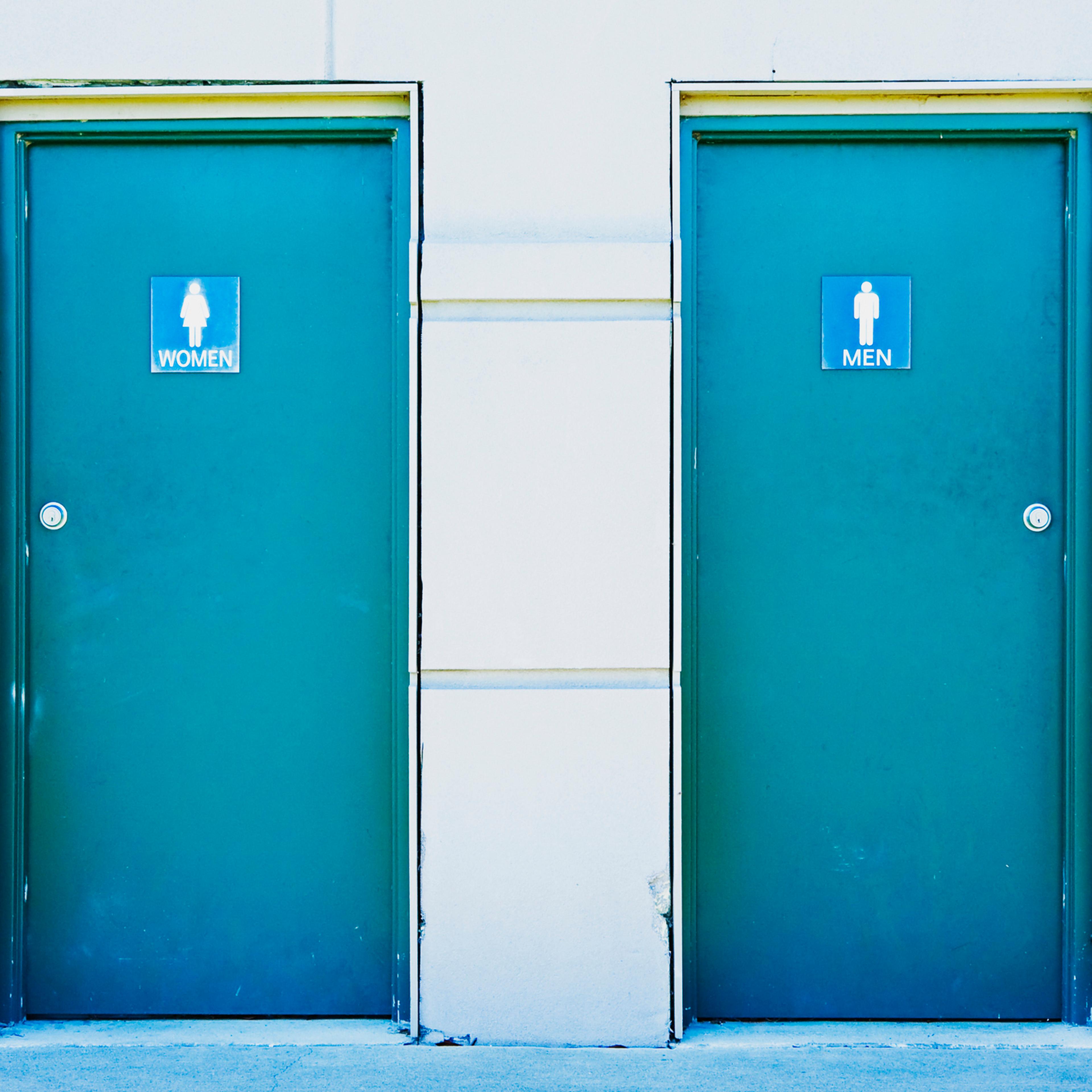 Public Restroom Doors