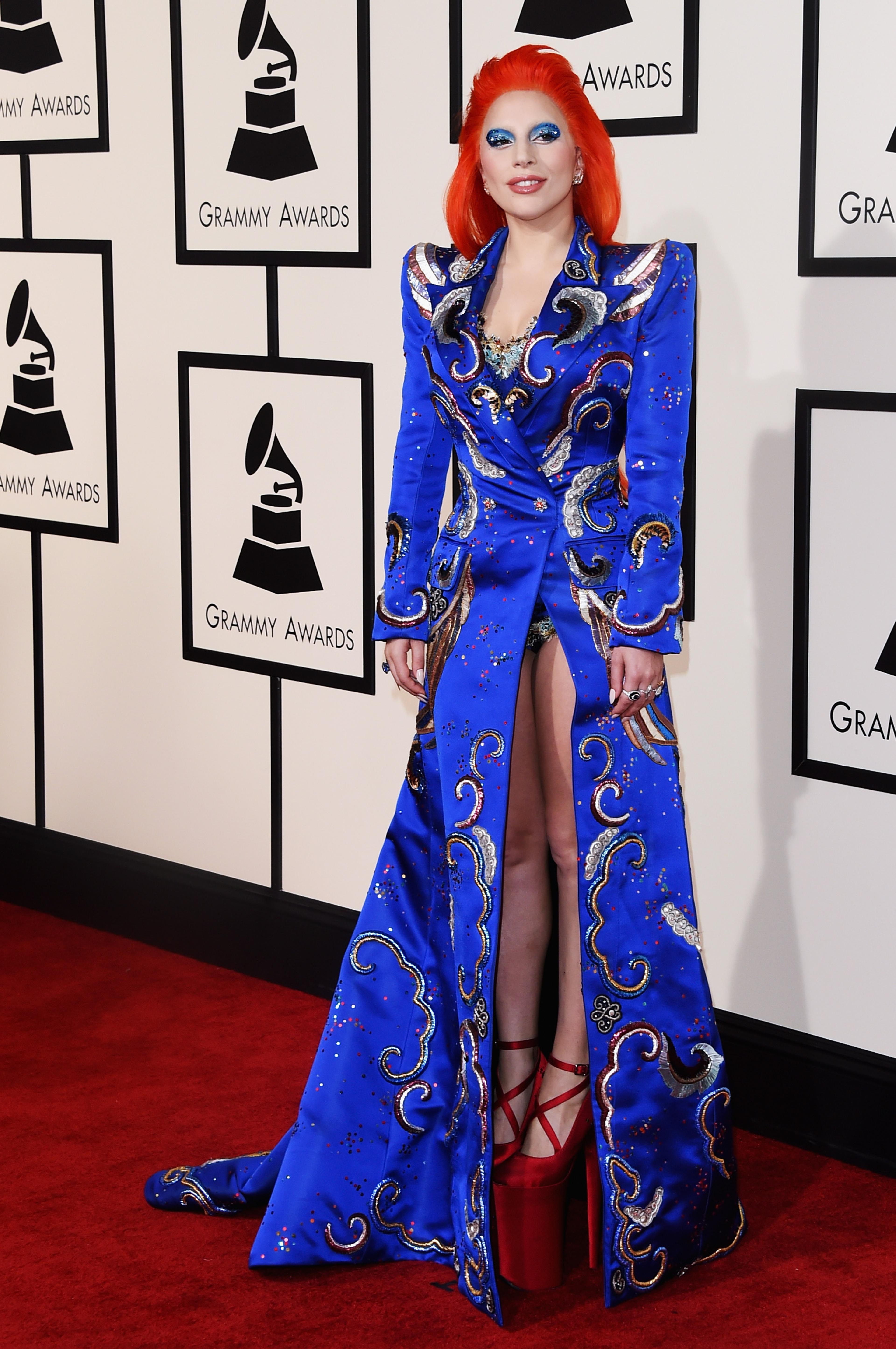 Lady Gaga's Best Red Carpet Looks: Meat Dress, Star Is Born Lady Gaga's Best Red Carpet Looks: Meat Dress, Star Is Born