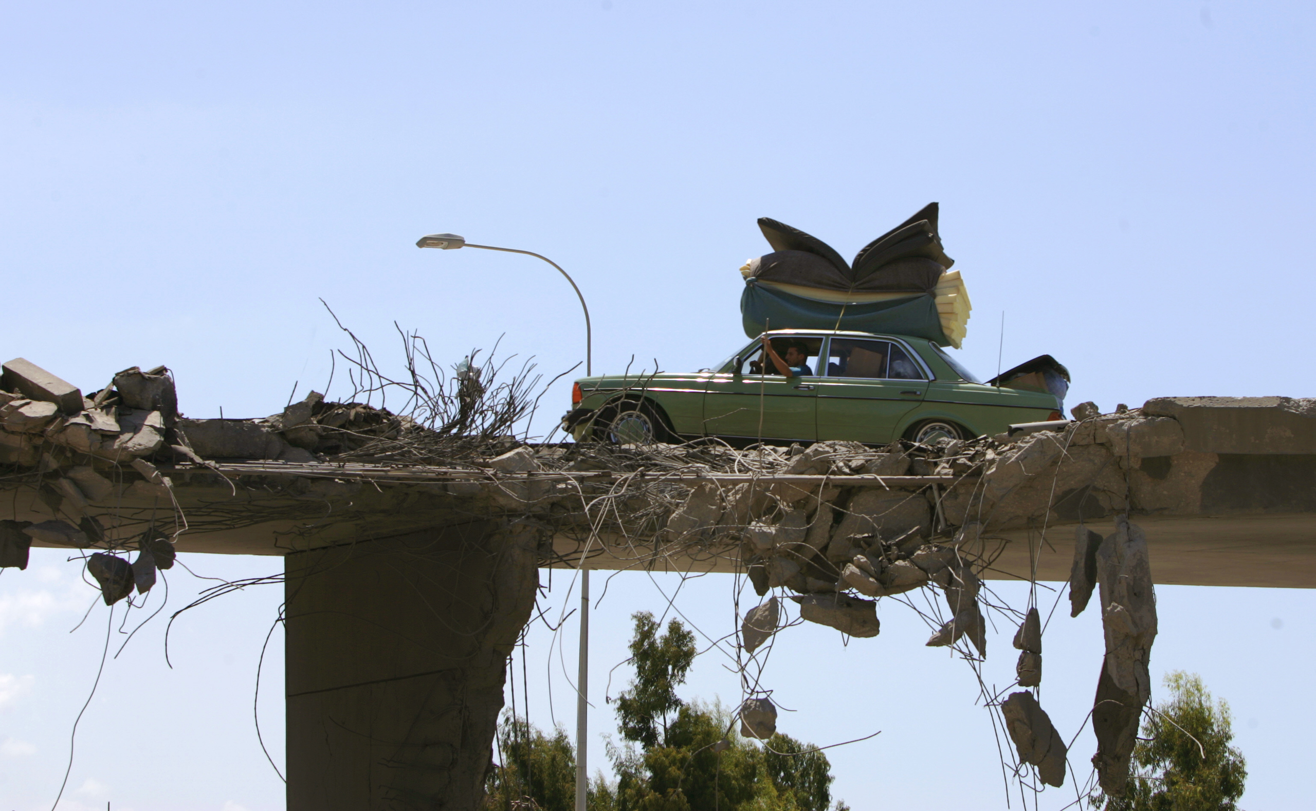 It was the summer of 2006. The war between Israel and the Hezbollah had ceased, leaving ruins, destruction and death. Lots of families had been displaced. Their towns, villages and homes were turned into ruins. Despite the truce and an Israeli ban on veh