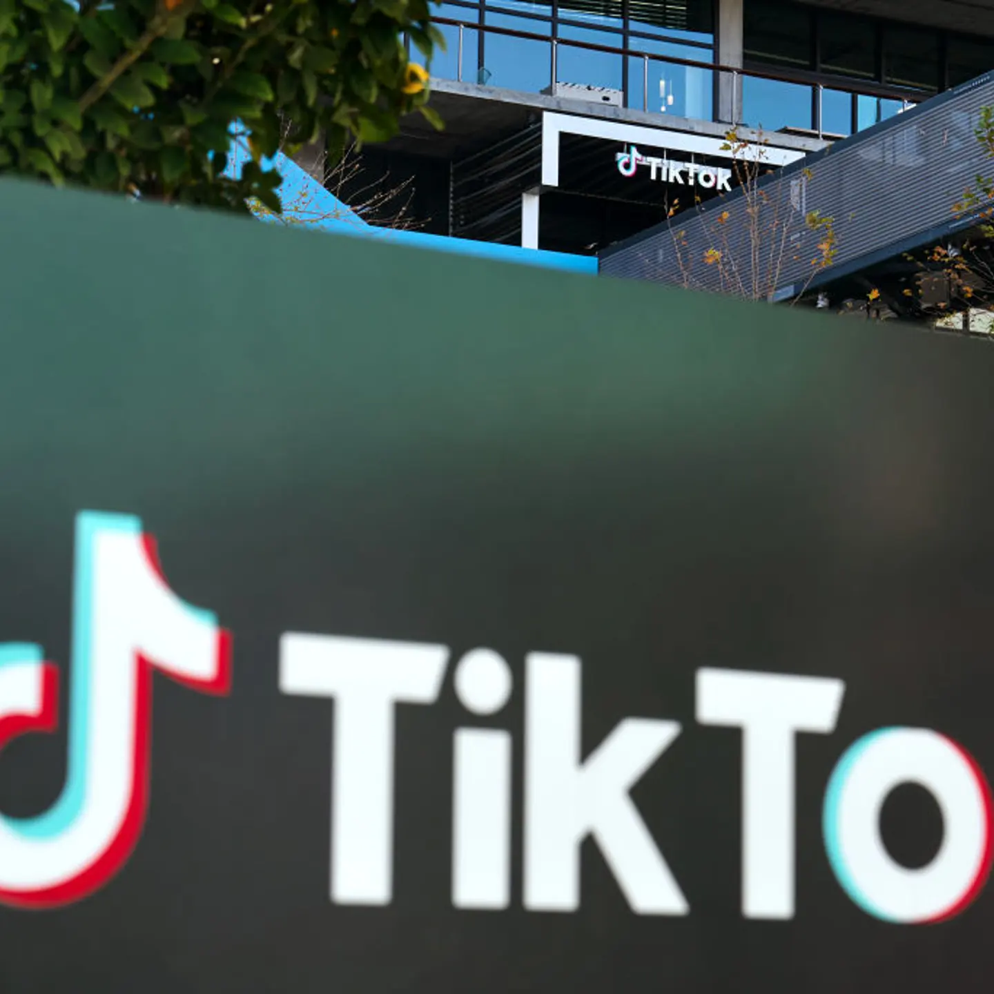 TikTok's Culver City Offices After US House Passes Ban Bill