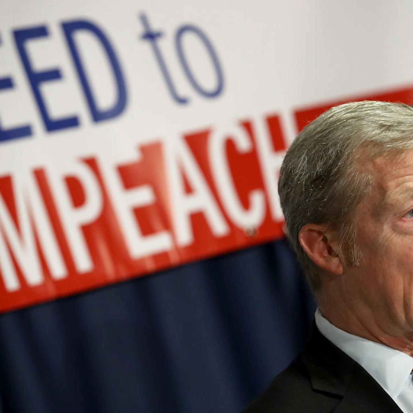 Impeach Trump Movement Leader, Fund Manager Tom Steyer Holds News Conference In D.C.