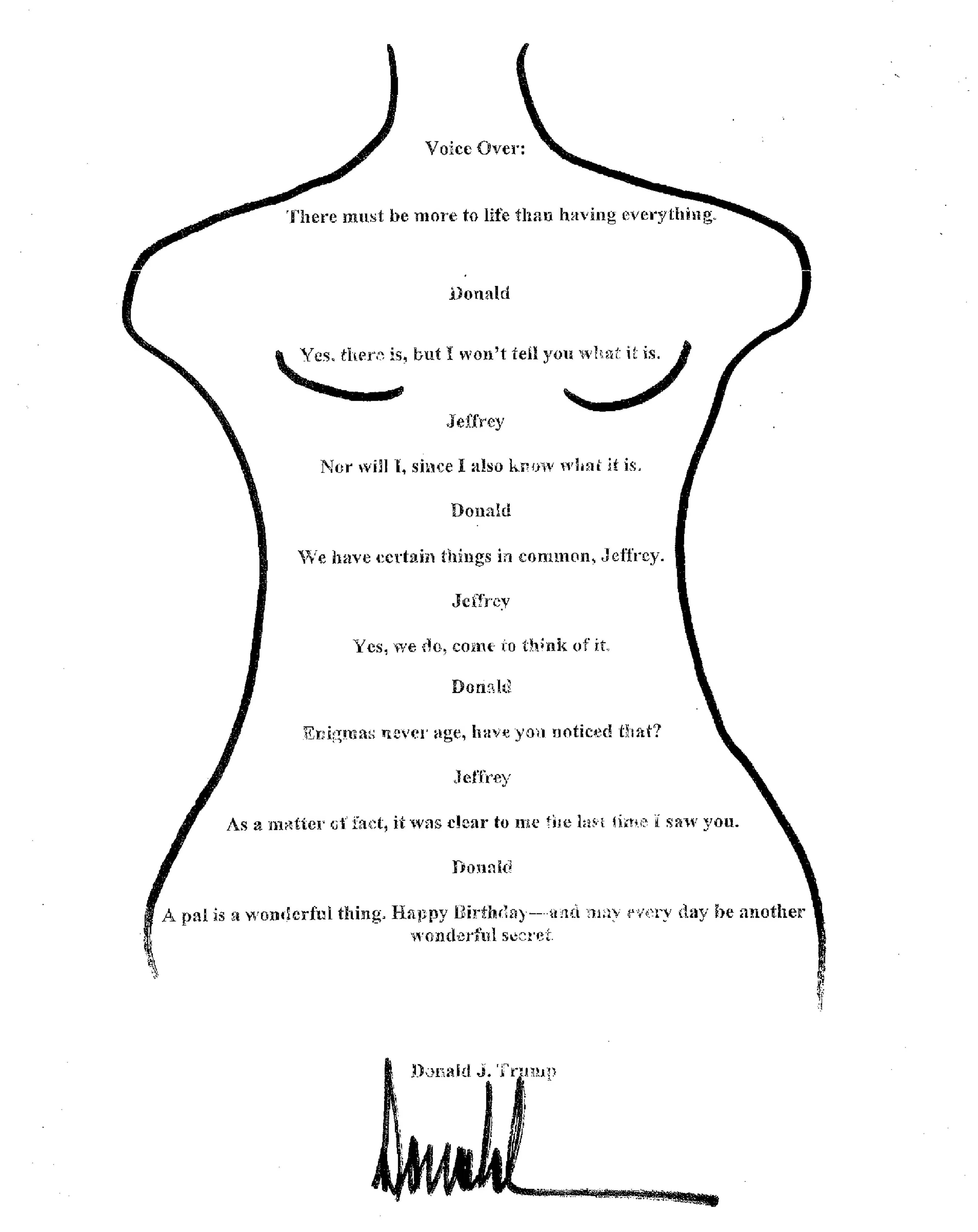 A Look at the Letters Inside Epstein's 'Birthday Book' A Look at the Letters Inside Epstein's 'Birthday Book'