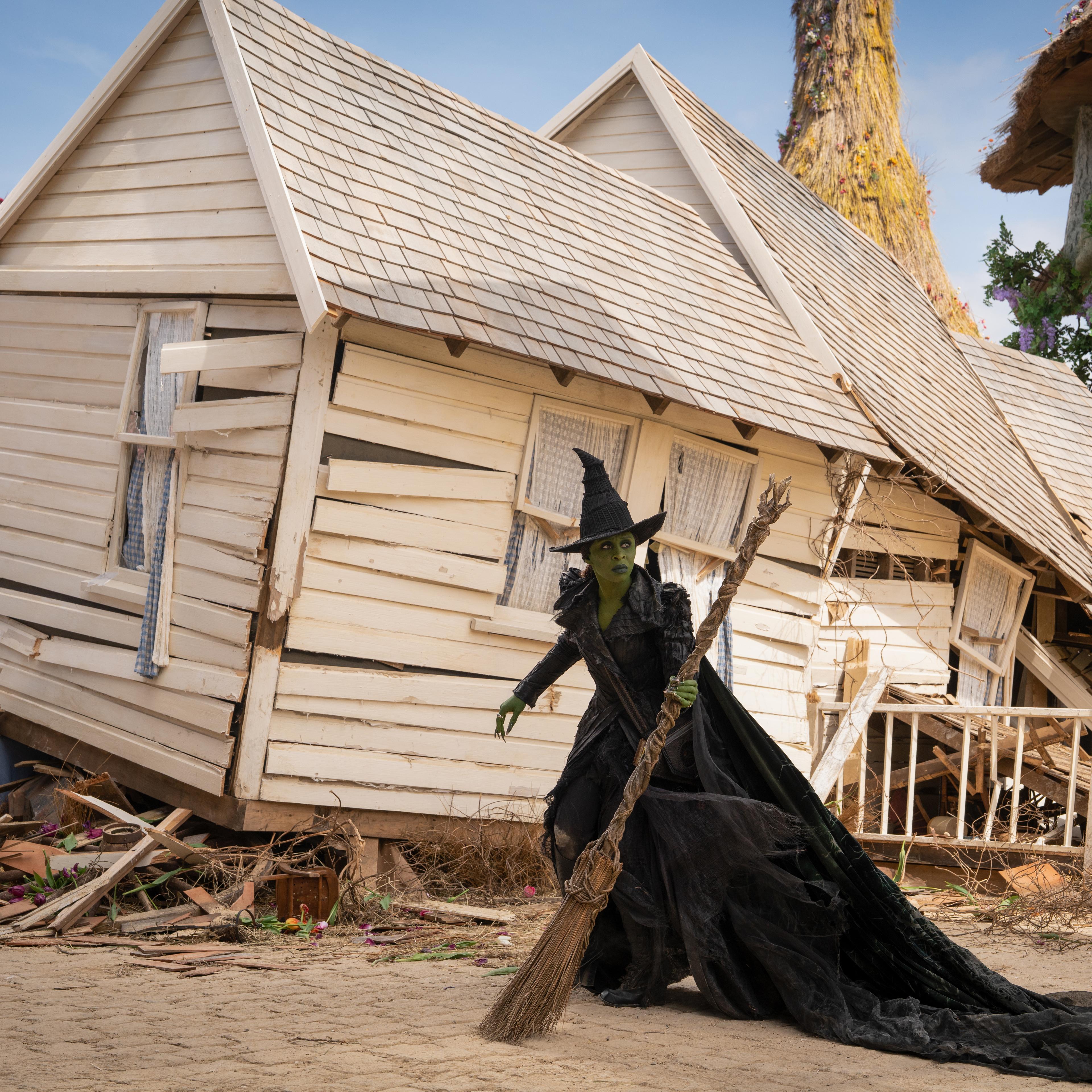 Cynthia Erivo as Elphaba in 'Wicked: For Good.'
