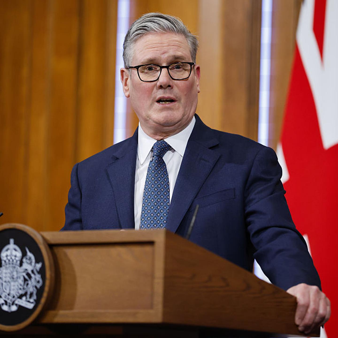 UK Prime Minister Keir Starmer News Conference