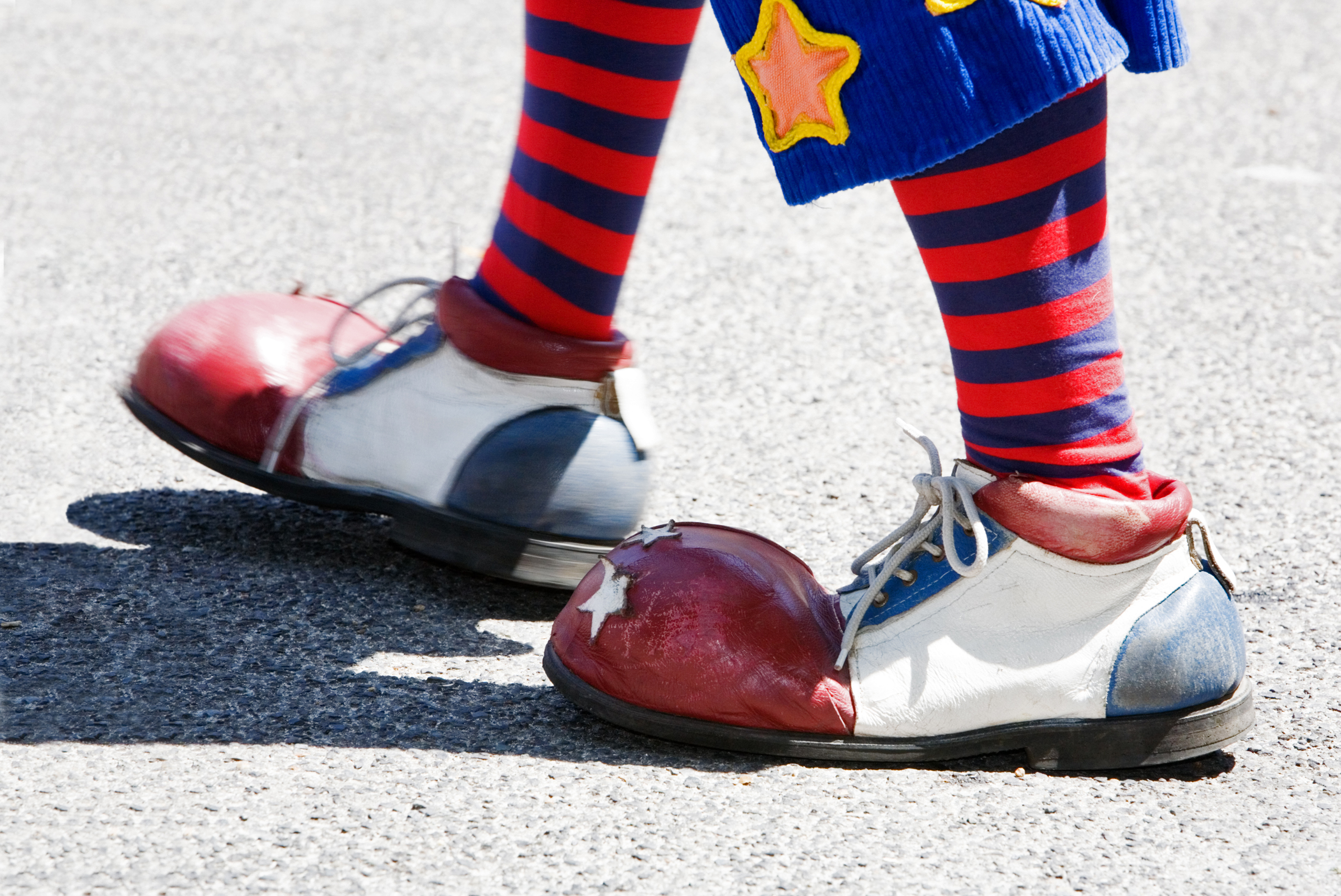 Clown feet
