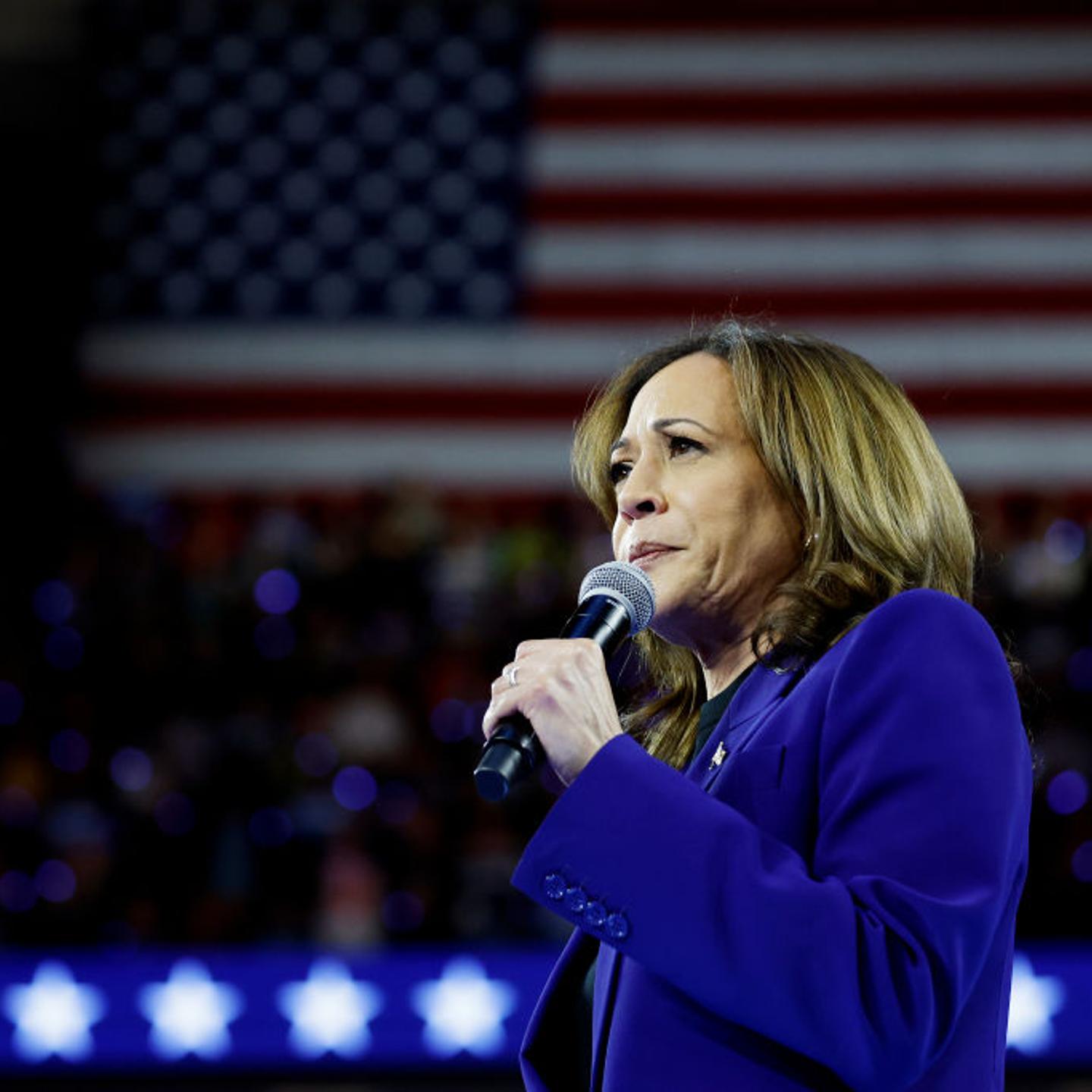 Democratic Presidential Candidate Vice President Kamala Harris Holds Campaign Rally In Milwaukee
