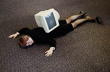 Another Computer Hazard: Dropping One on Your Foot