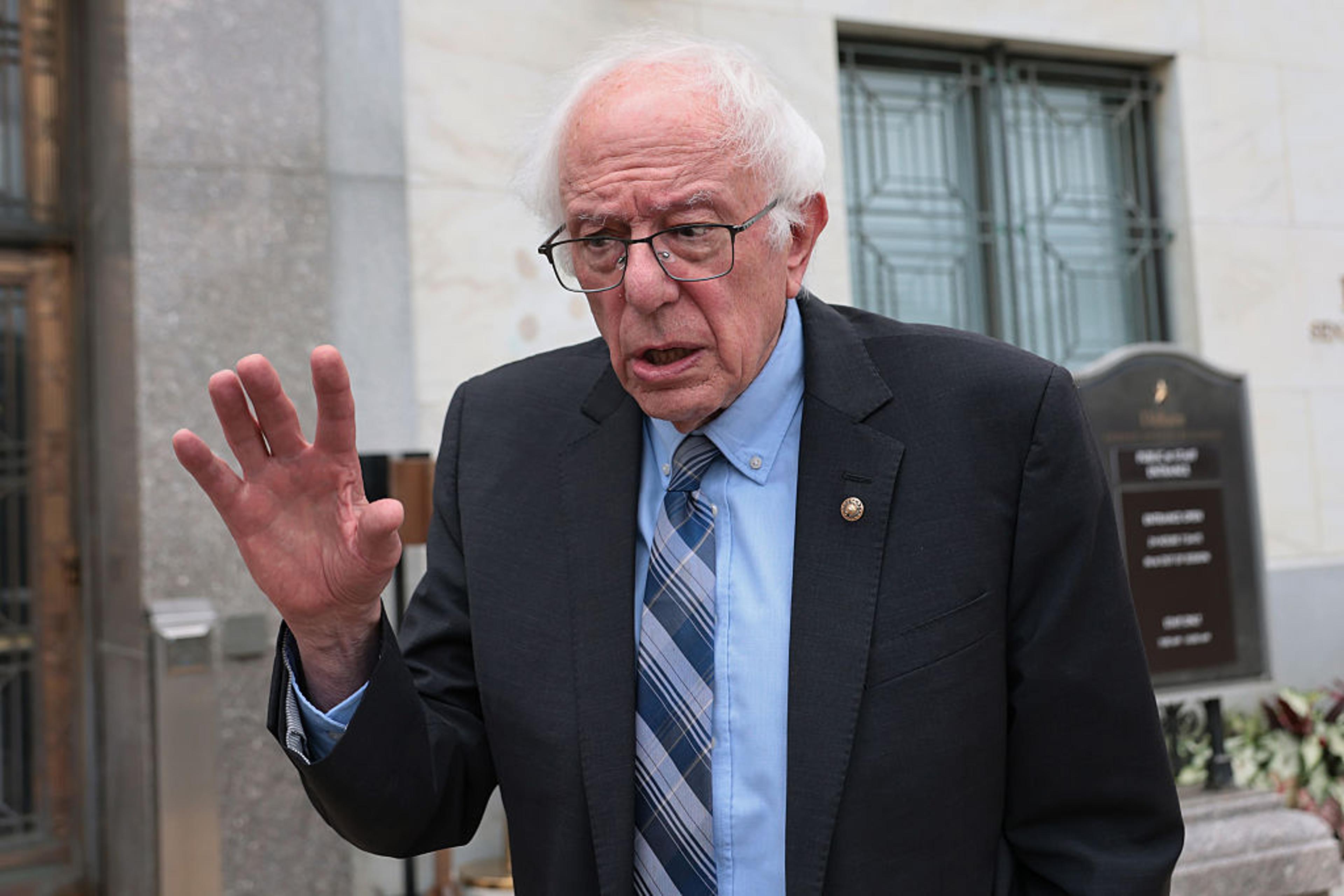 Bernie Stack Most Senate Democrats Voted to Block Weapons Sales to Israel