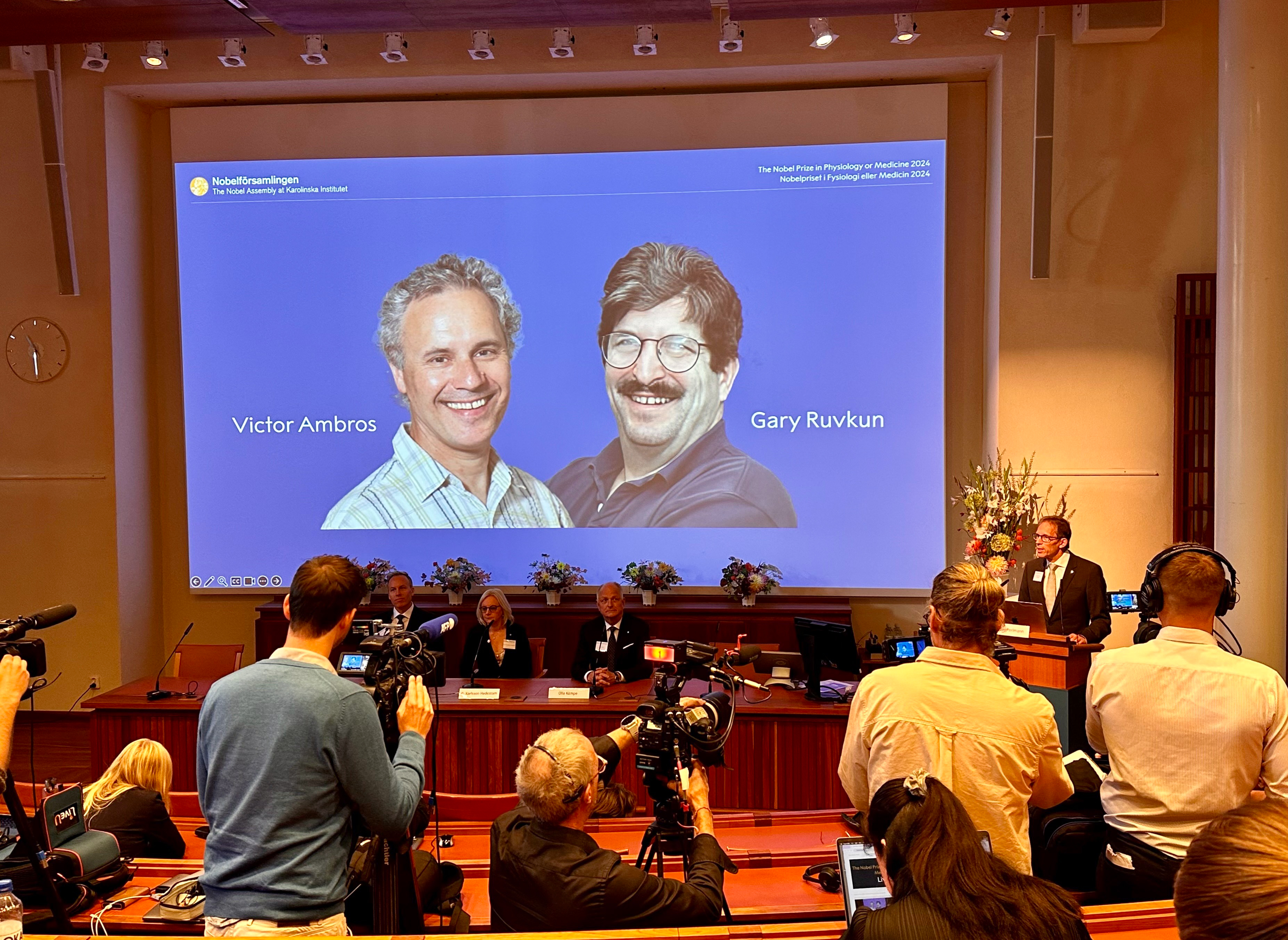 Announcement of the 2024 Nobel Prize - Medicine