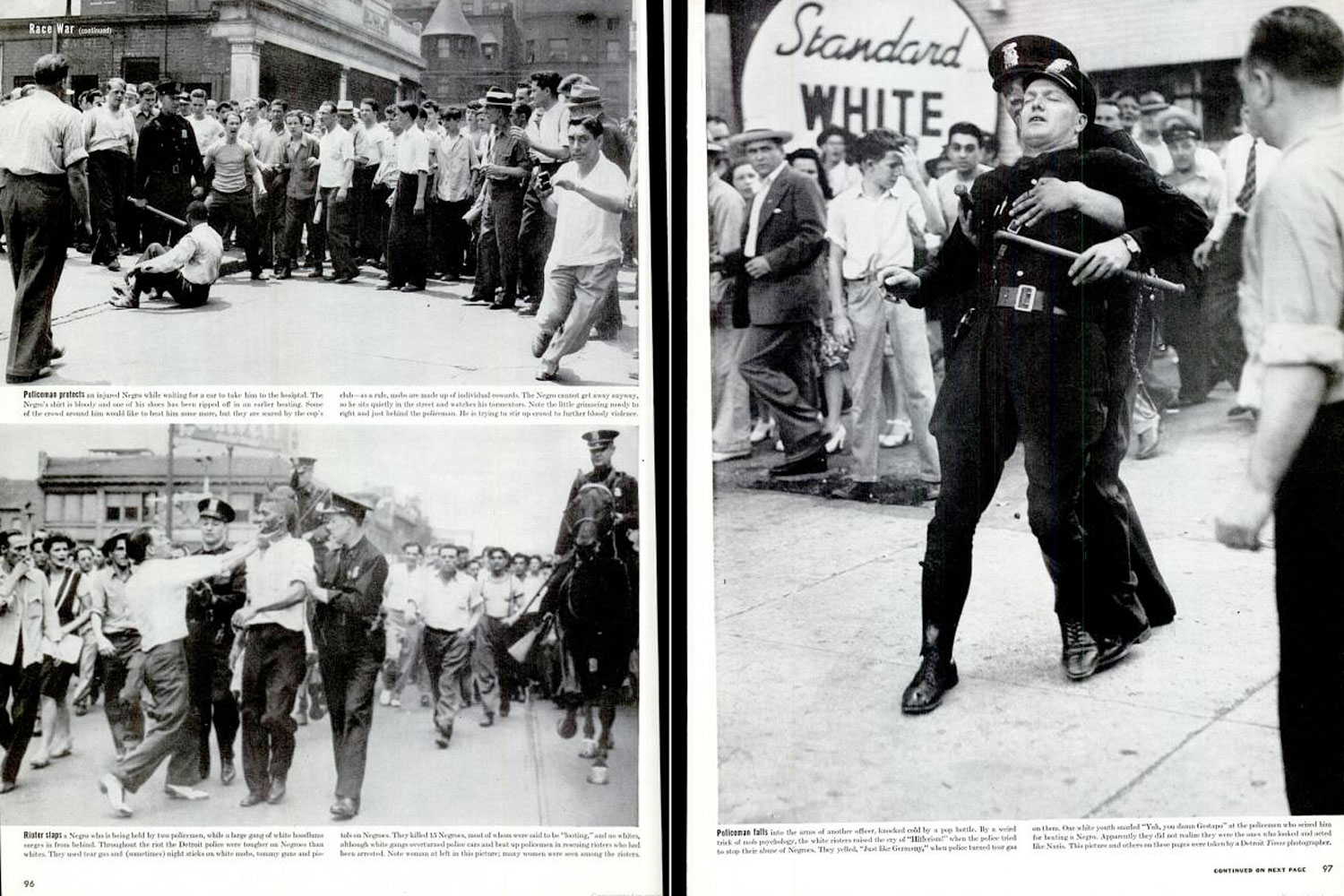 Detroit Race Riots 1943: Photos From a City in Turmoil During WWII