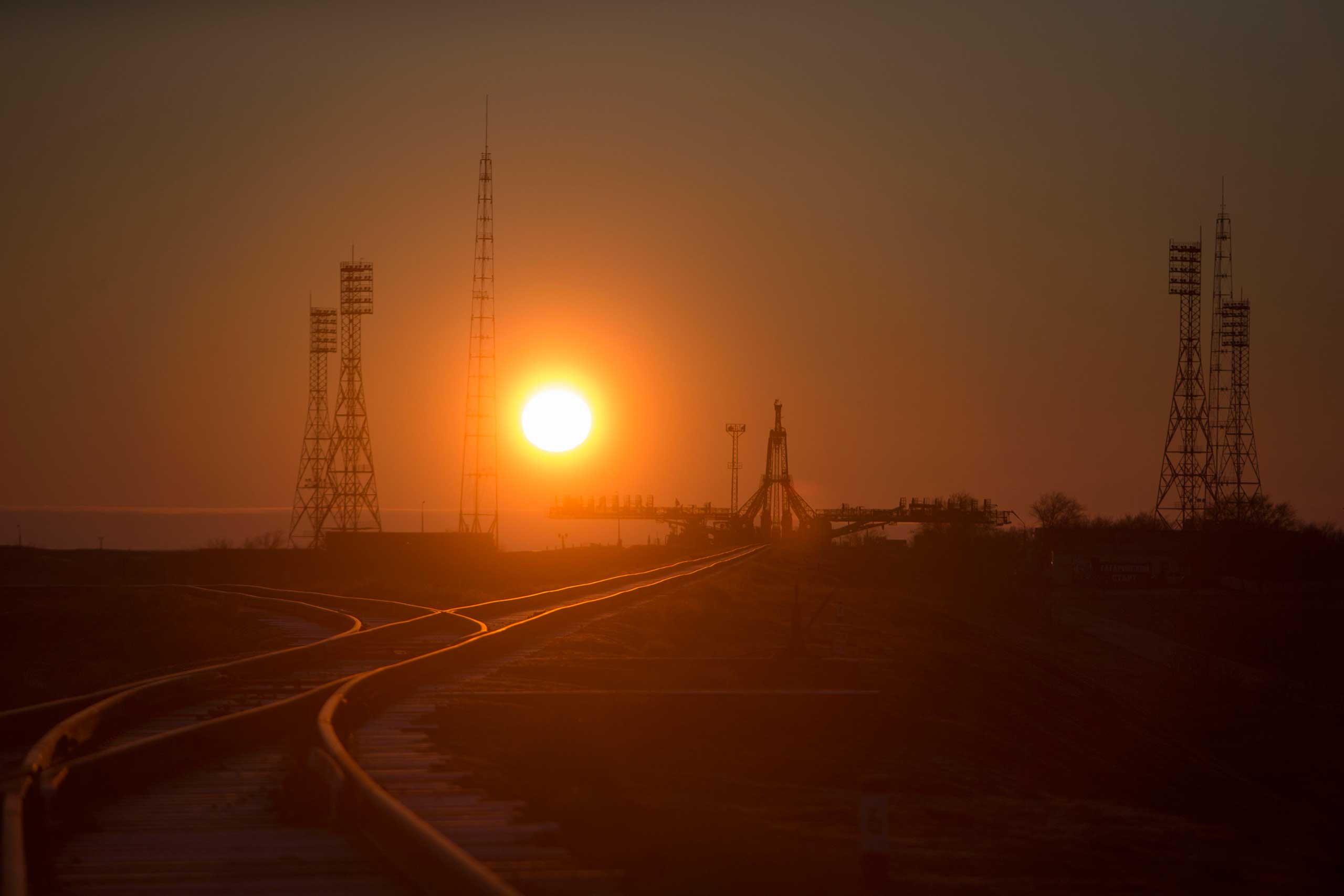 Soyuz Rollout: A Year in Space