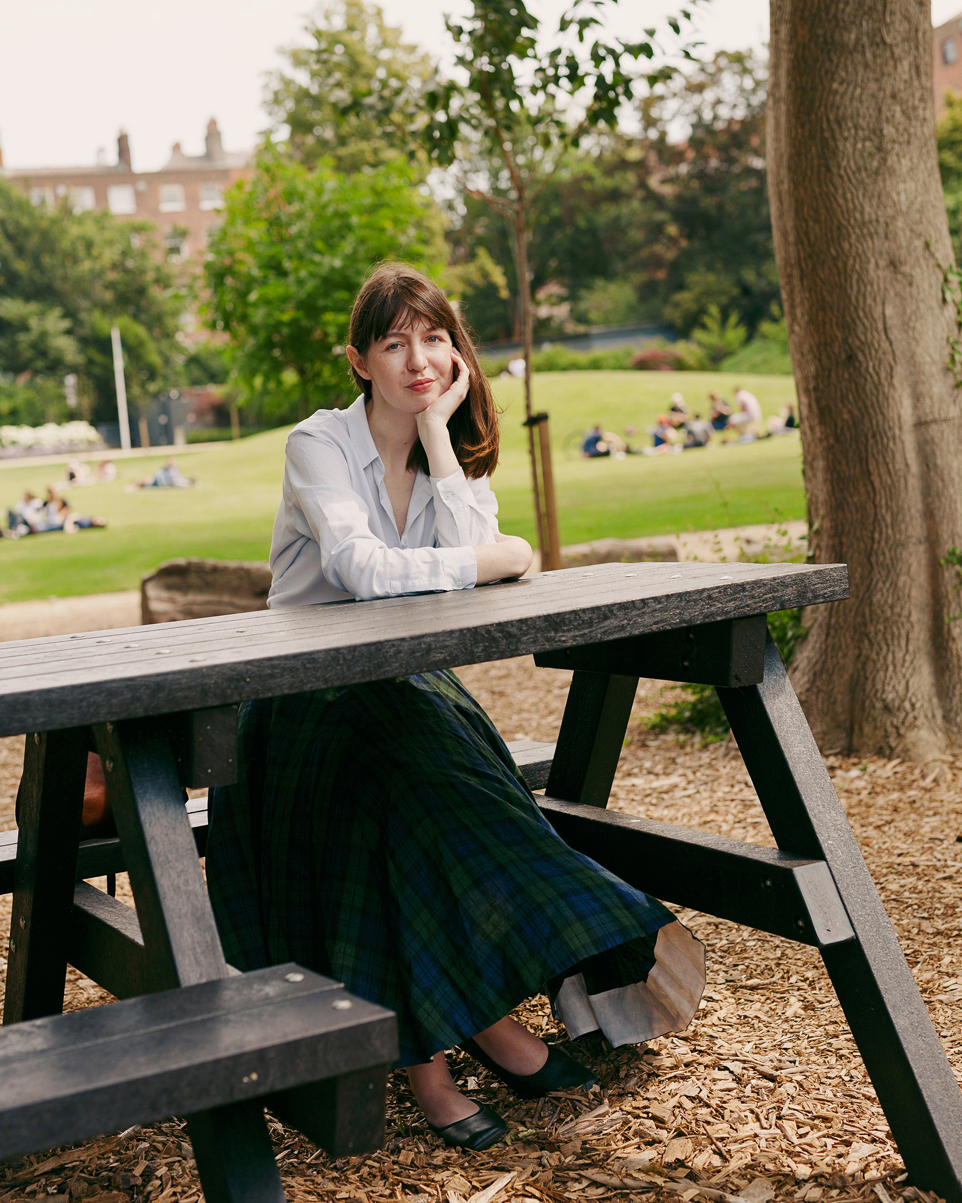 Sally Rooney in Dublin on July 24, 2021