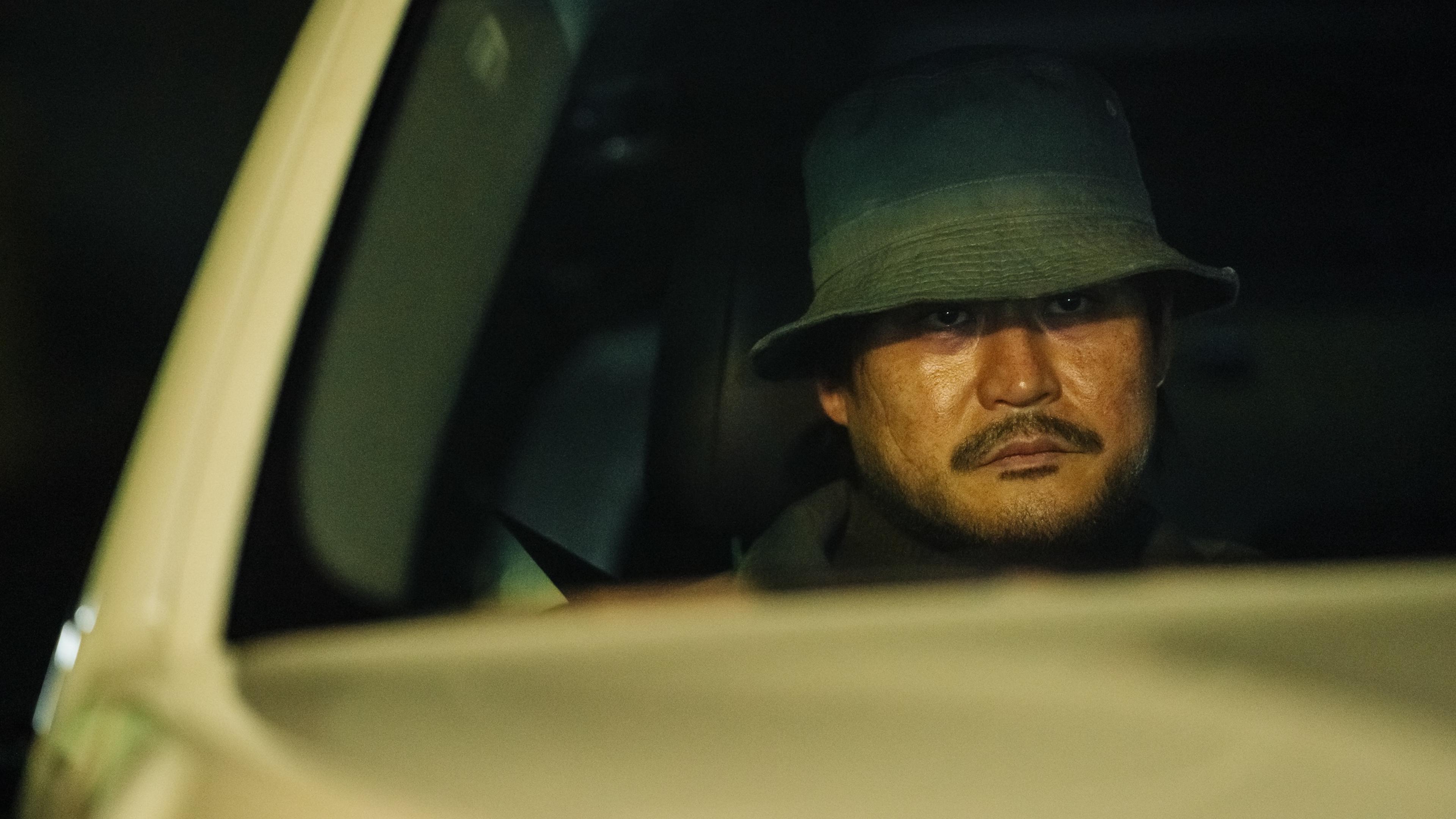 Karma KIM SUNG-KYUN as Gil-ryong in Karma Cr. Jihyeong Seo/Netflix © 2025