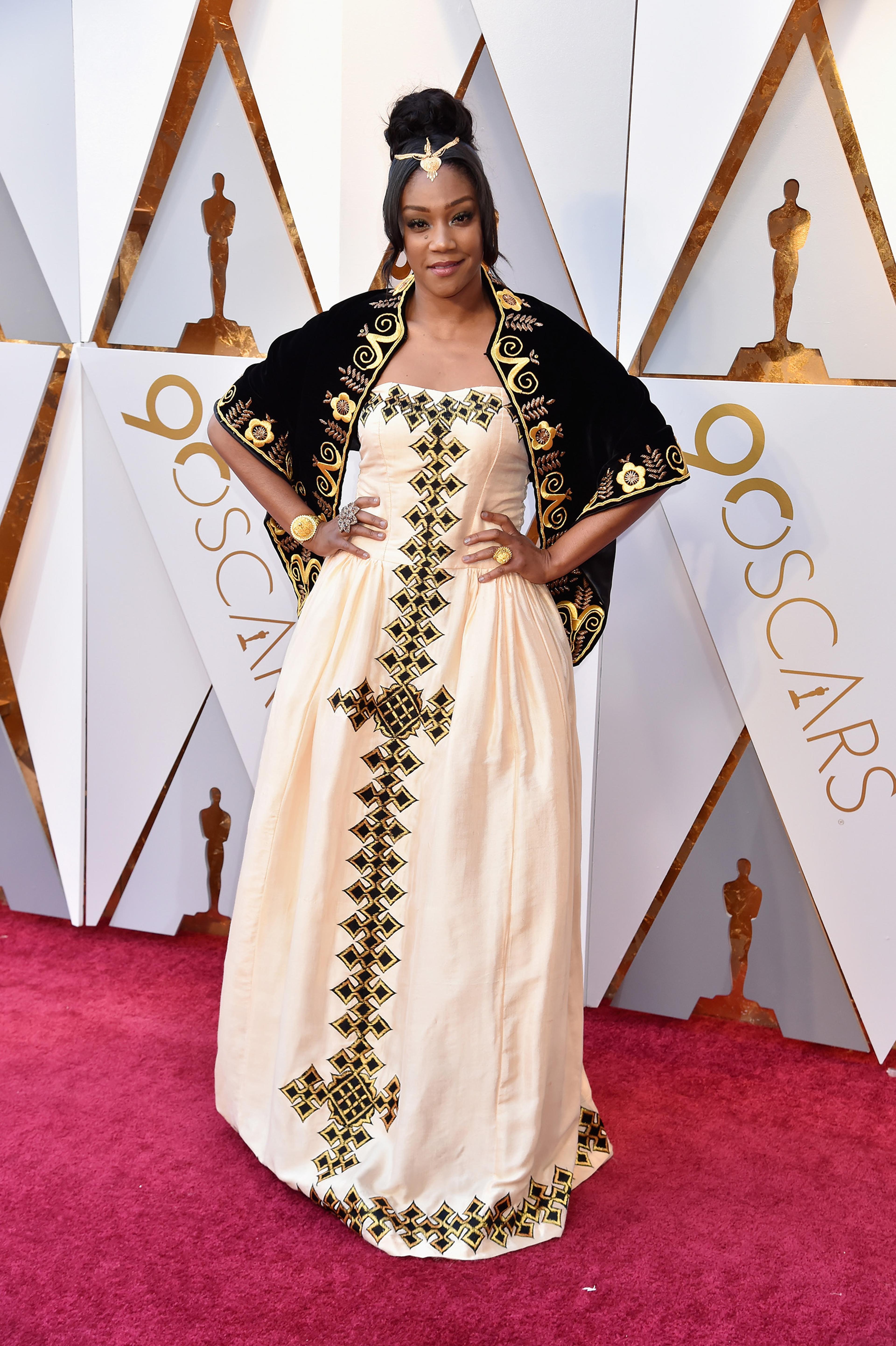 90th Academy Awards: Tiffany Haddish Red Carpet Outfit 90th Academy Awards: Tiffany Haddish Red Carpet Outfit