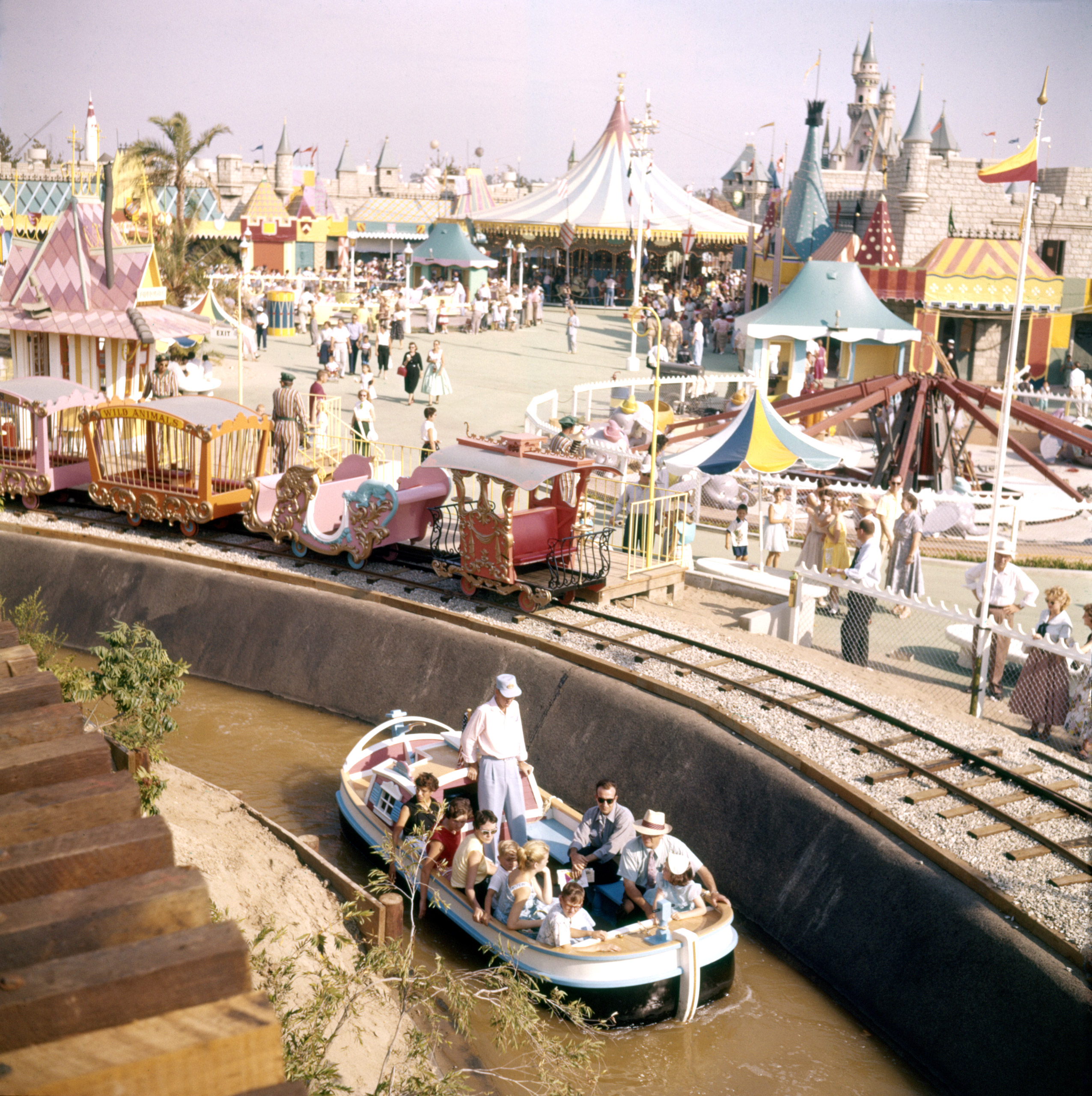 Celebrate Disneyland With Photos From Its First Month