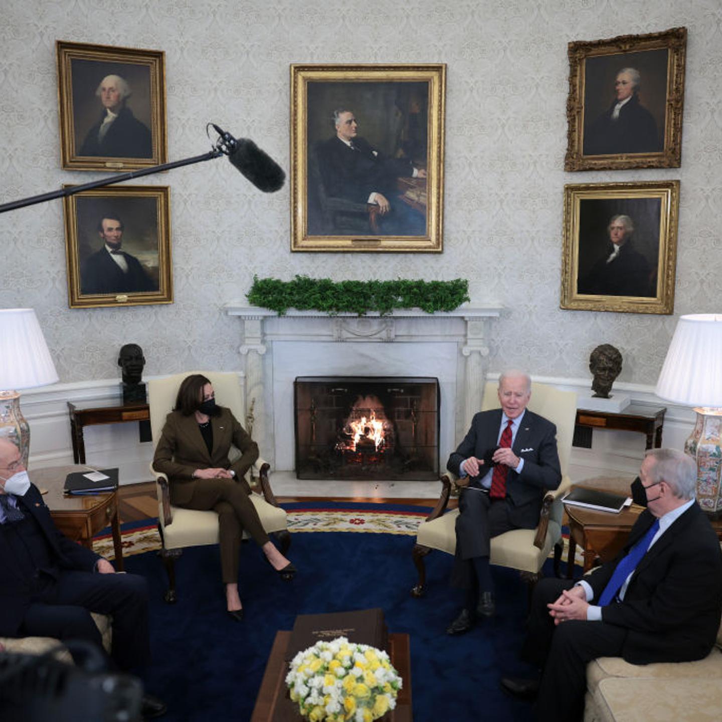 President Biden Meets With Senate Judiciary Committee Chair Dick Durbin And Sen. Grassley About Upcoming Supreme Court Vacancy