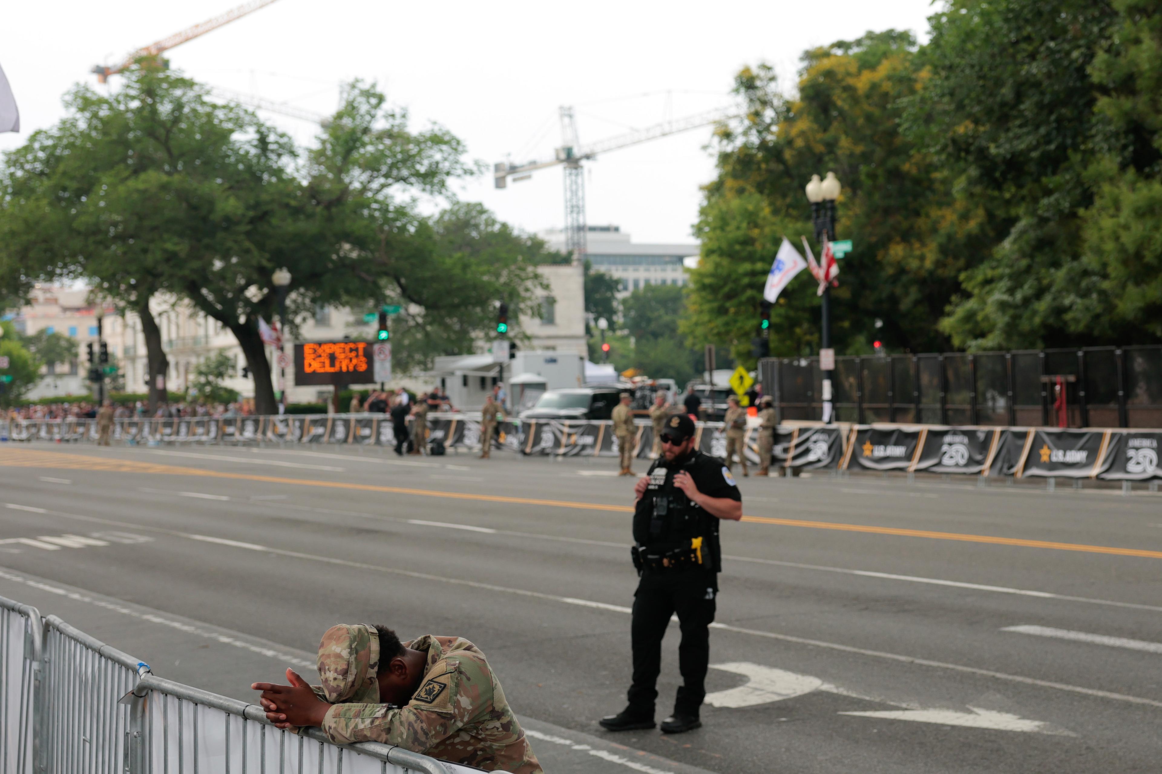 Parade Rest Trump Military Parade and 'No Kings' Protests: Compare