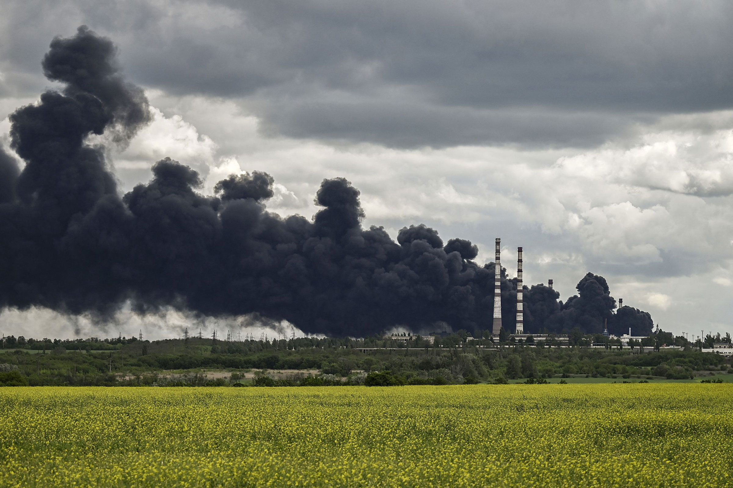 Ukraine Wants Russia to Pay for War's Environmental Impact