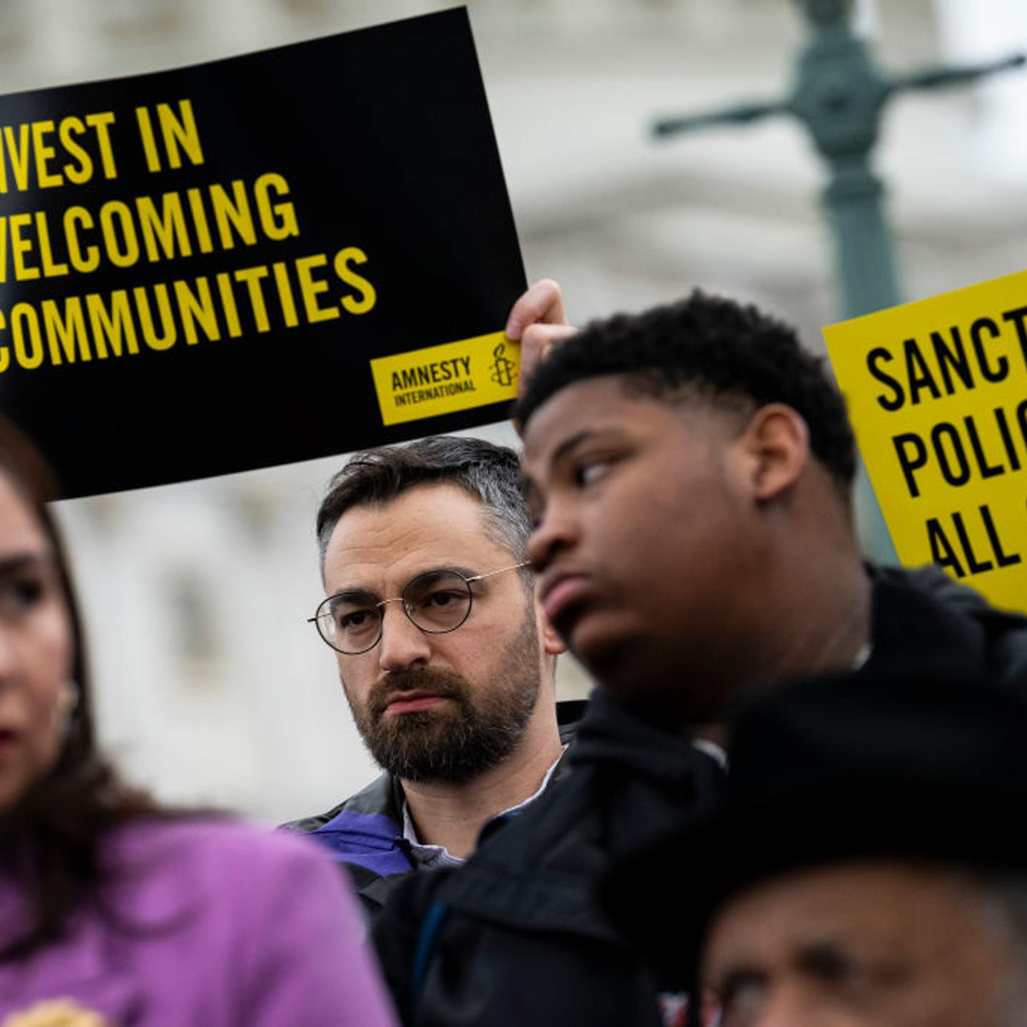 Democratic Representatives Hold Press Confernce for Sanctuary City Mayors