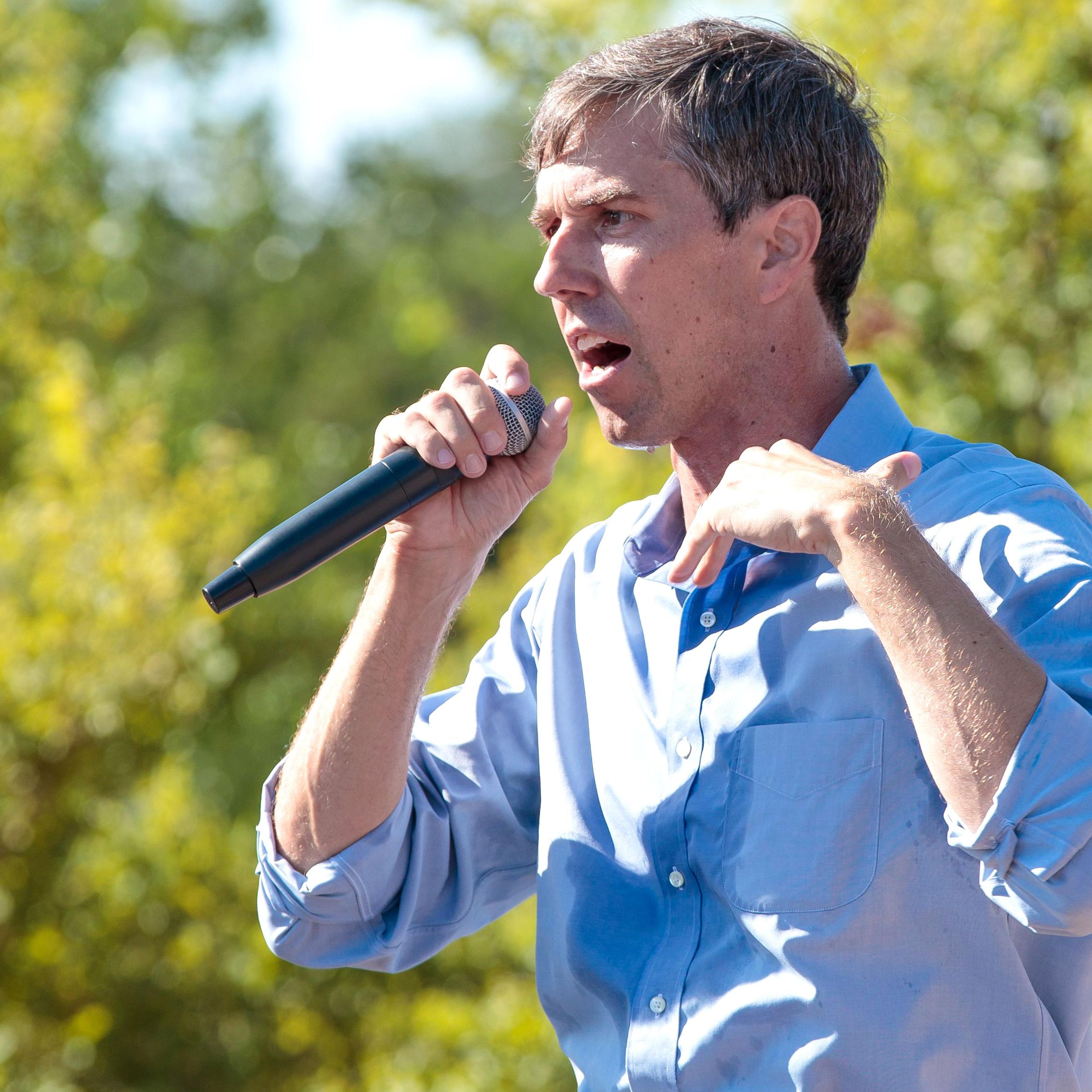 Beto O'Rourke speaking