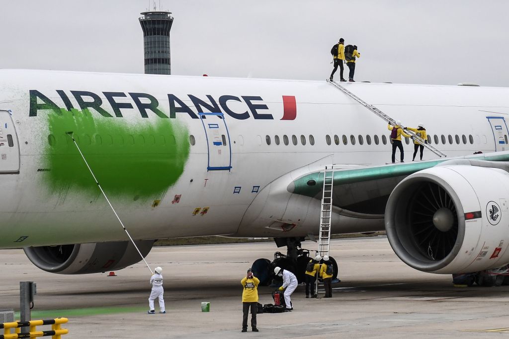 Air-France-Climate-Protest