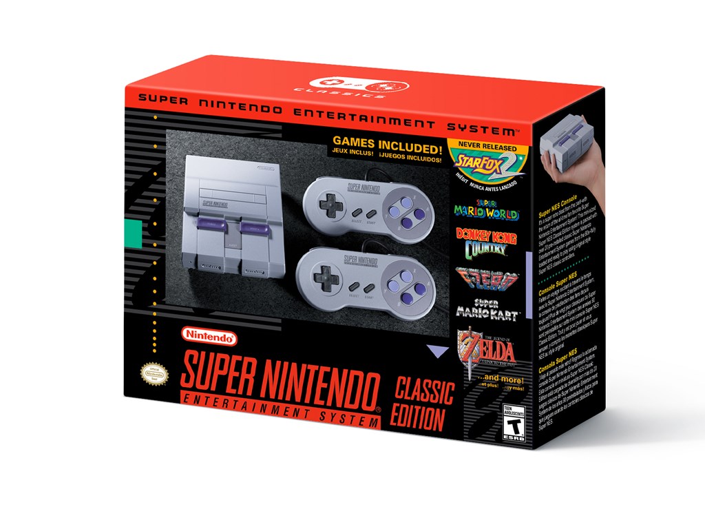 SNES Super Nintendo Classic Edition 北米版 Nintendo Just Announced a Super Nintendo Classic Edition