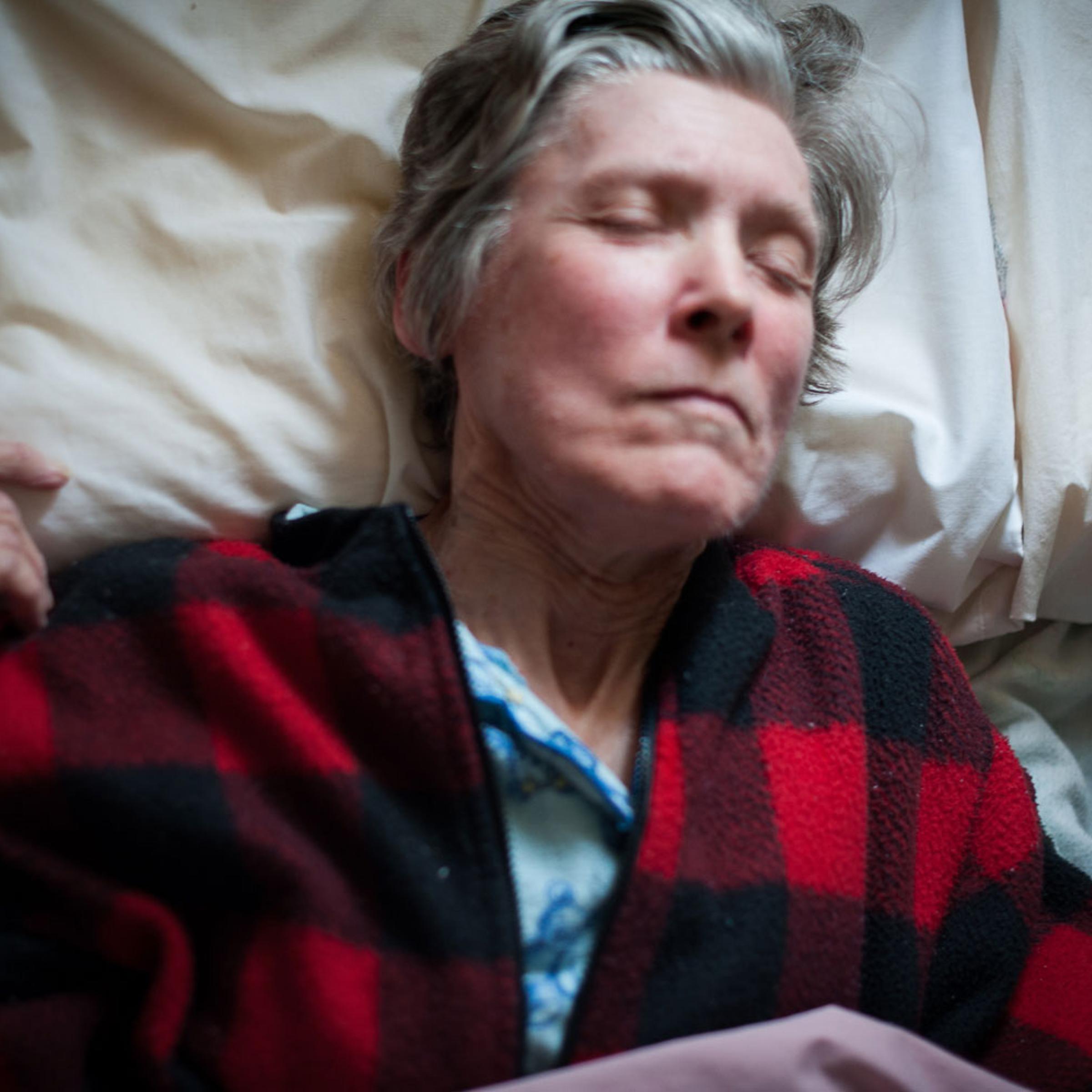 Eleanor Copeman, diagnosed with Parkinson's Disease, at her home in Elkins, W.Va., on March 3, 2013.