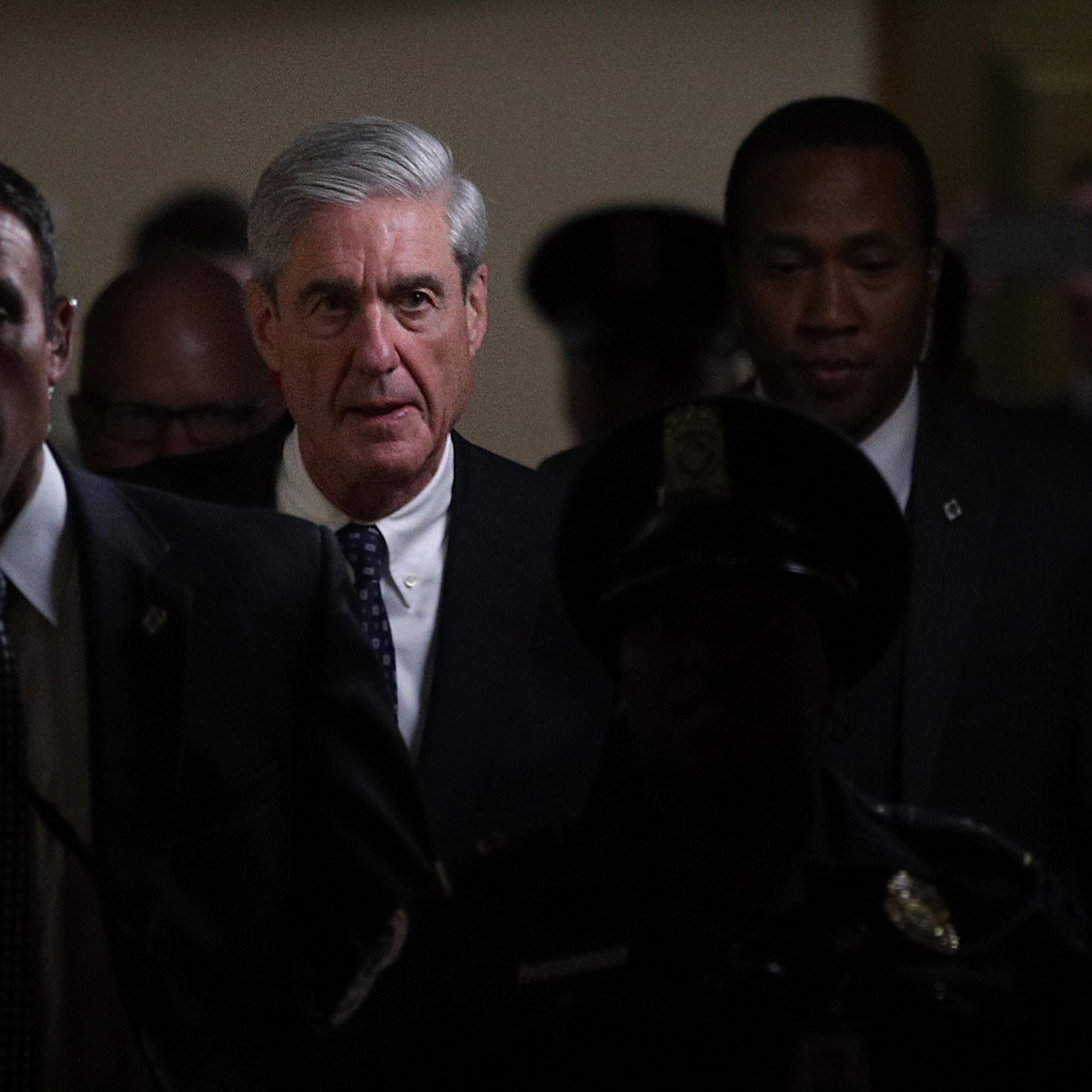 Special Prosecutor Robert Mueller Briefs Senate Intel Committee On Capitol Hill