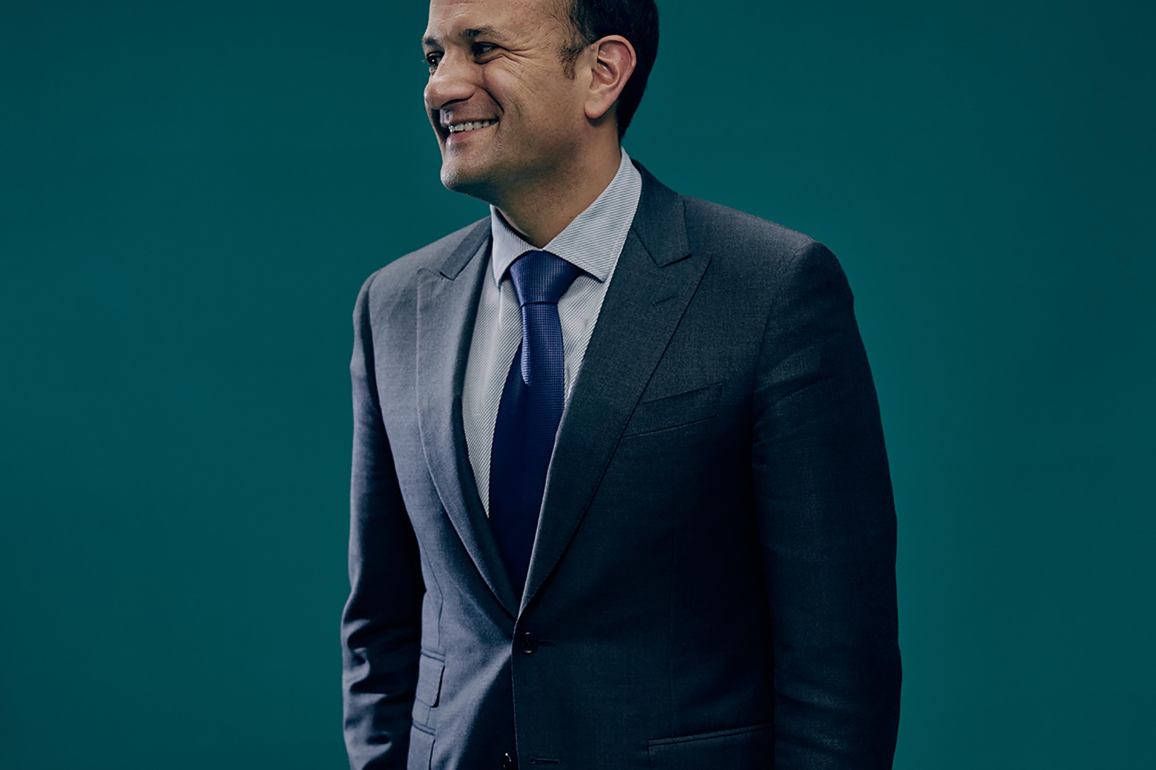 The new Irish Prime Minister Leo Varadkar poses for a portrait at the Irish Parliament in Dublin, Ireland on July 7, 2017.