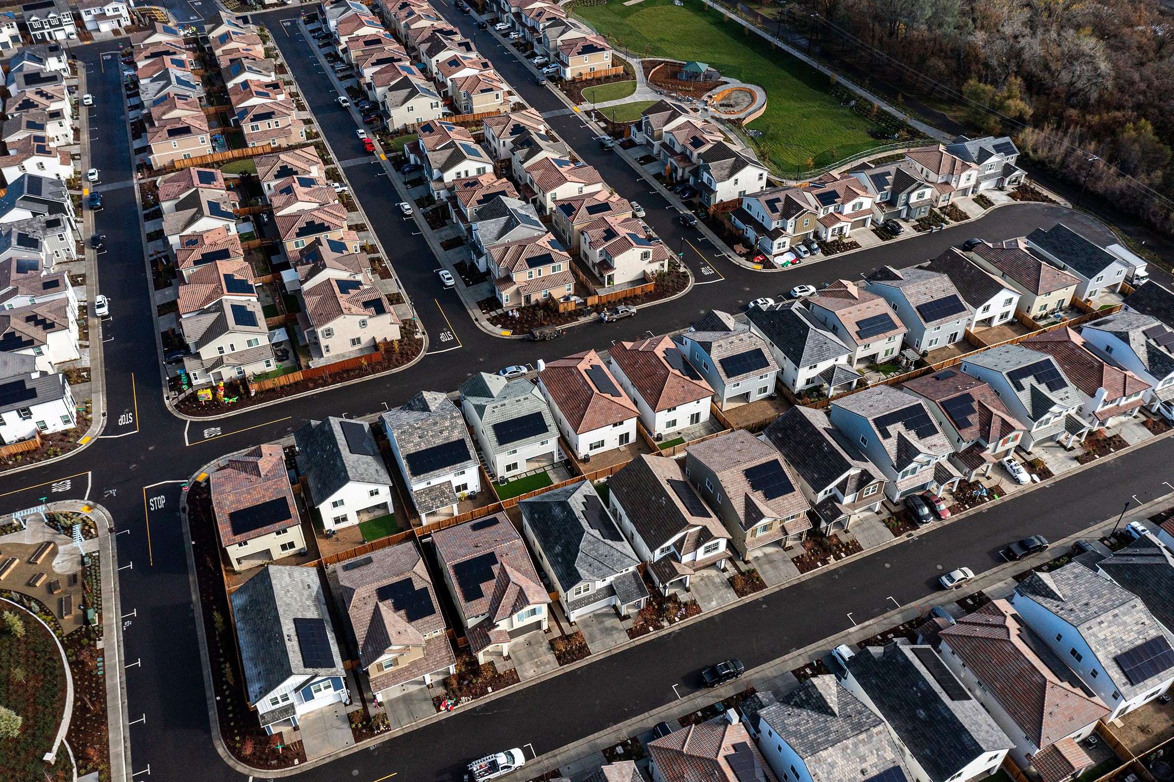 solar panels on homes