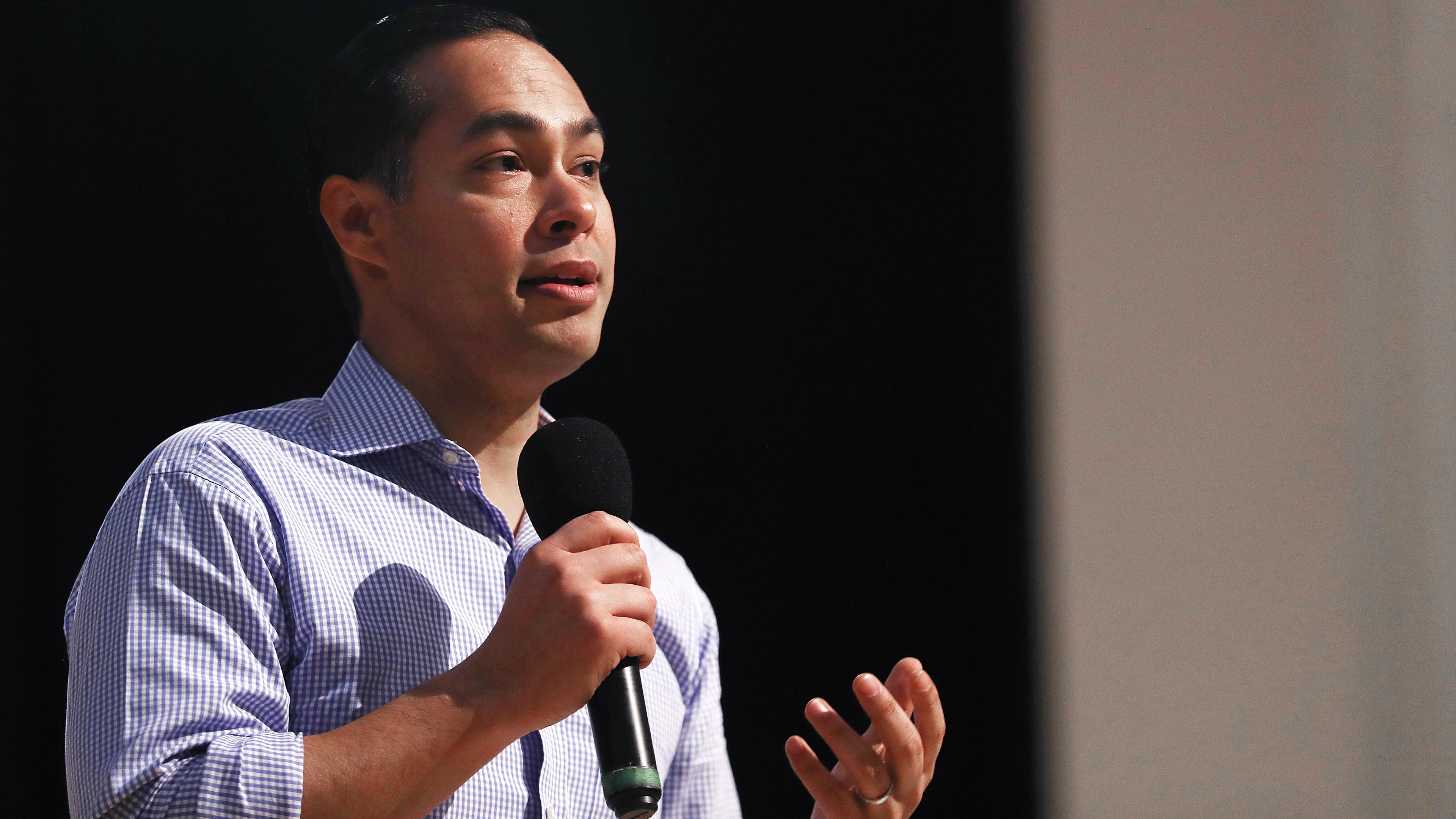 Presidential Candidate Julian Castro Campaigns In Los Angeles