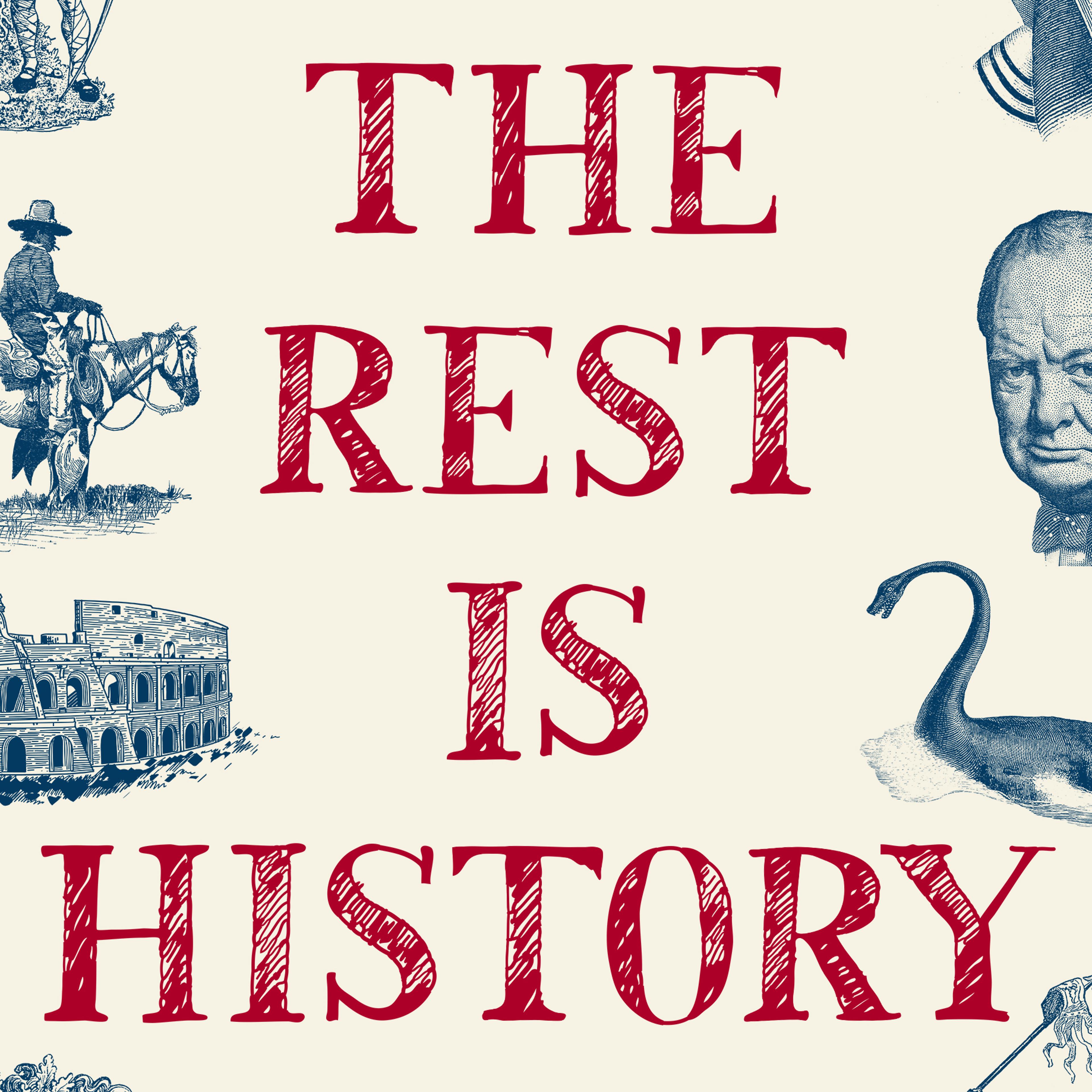 The cover of the book The Rest is History, adapted from the Rest Is History podcast