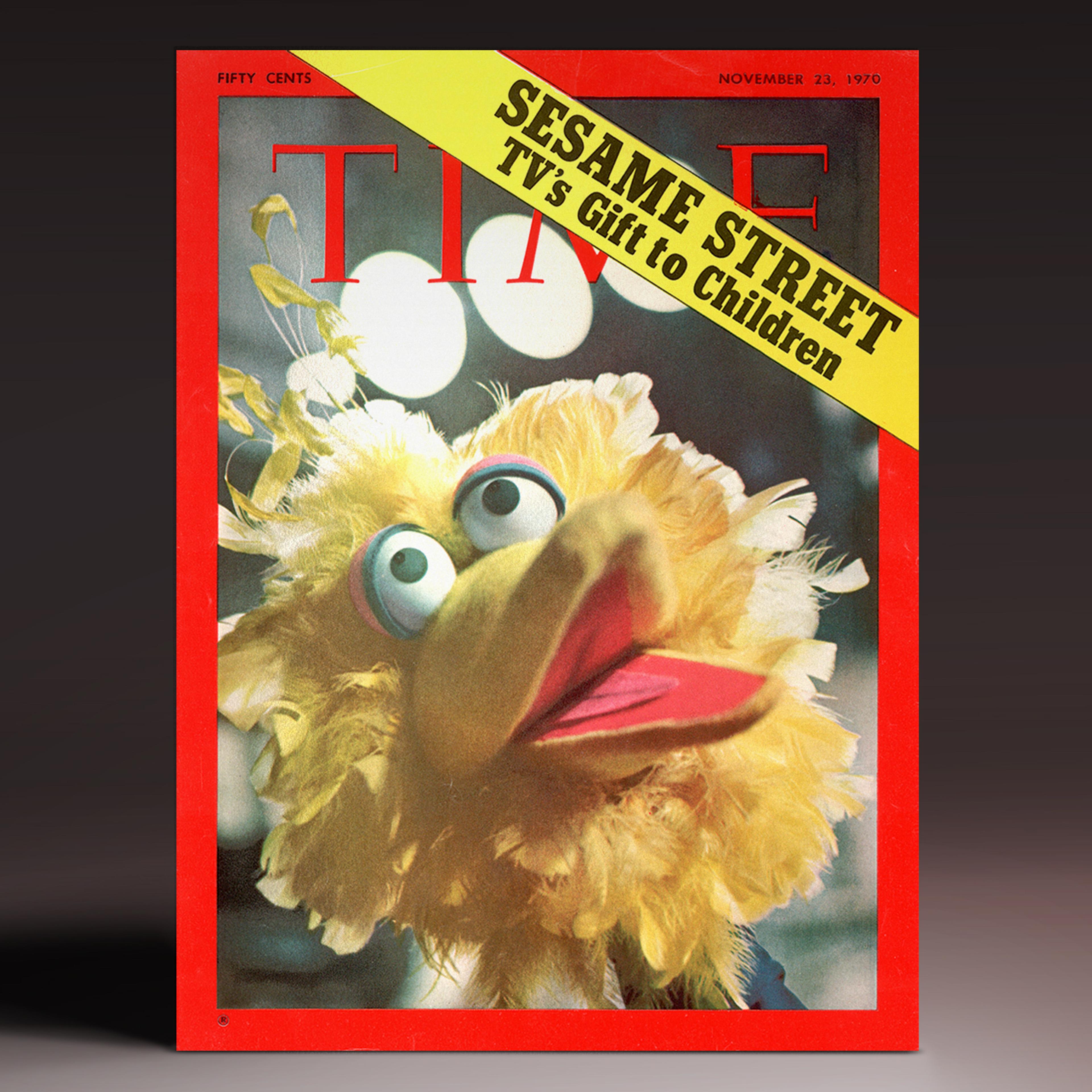 Sesame Street TIME Cover From 1970