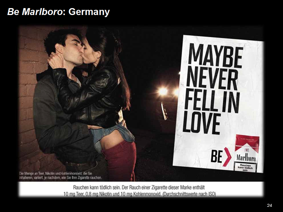 weakest marlboro cigarettes Philip Morris Says Marlboro Ad Campaign Doesn't Target Kids