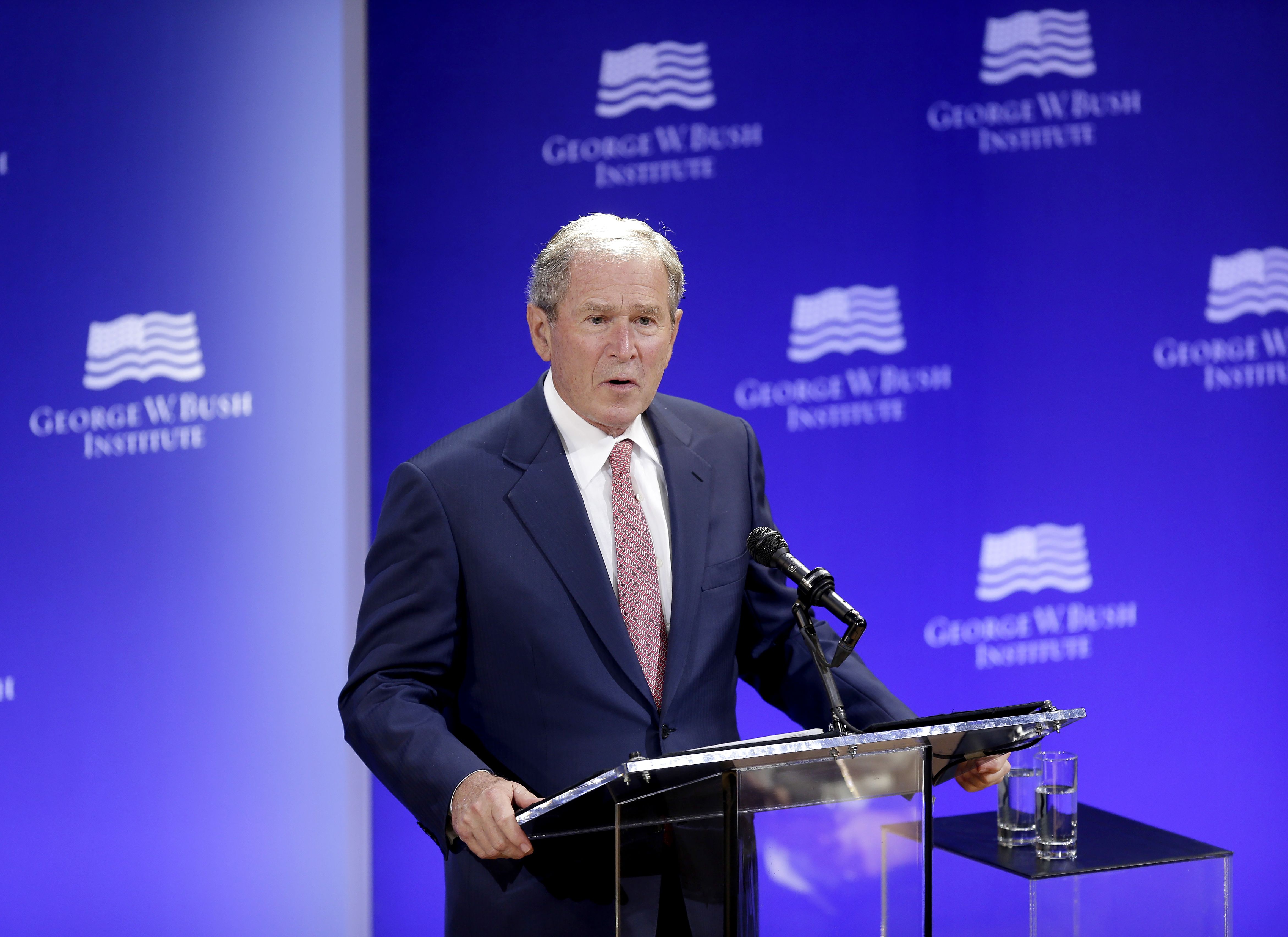 Read George W. Bush's Speech on How Bigotry Is Emboldened