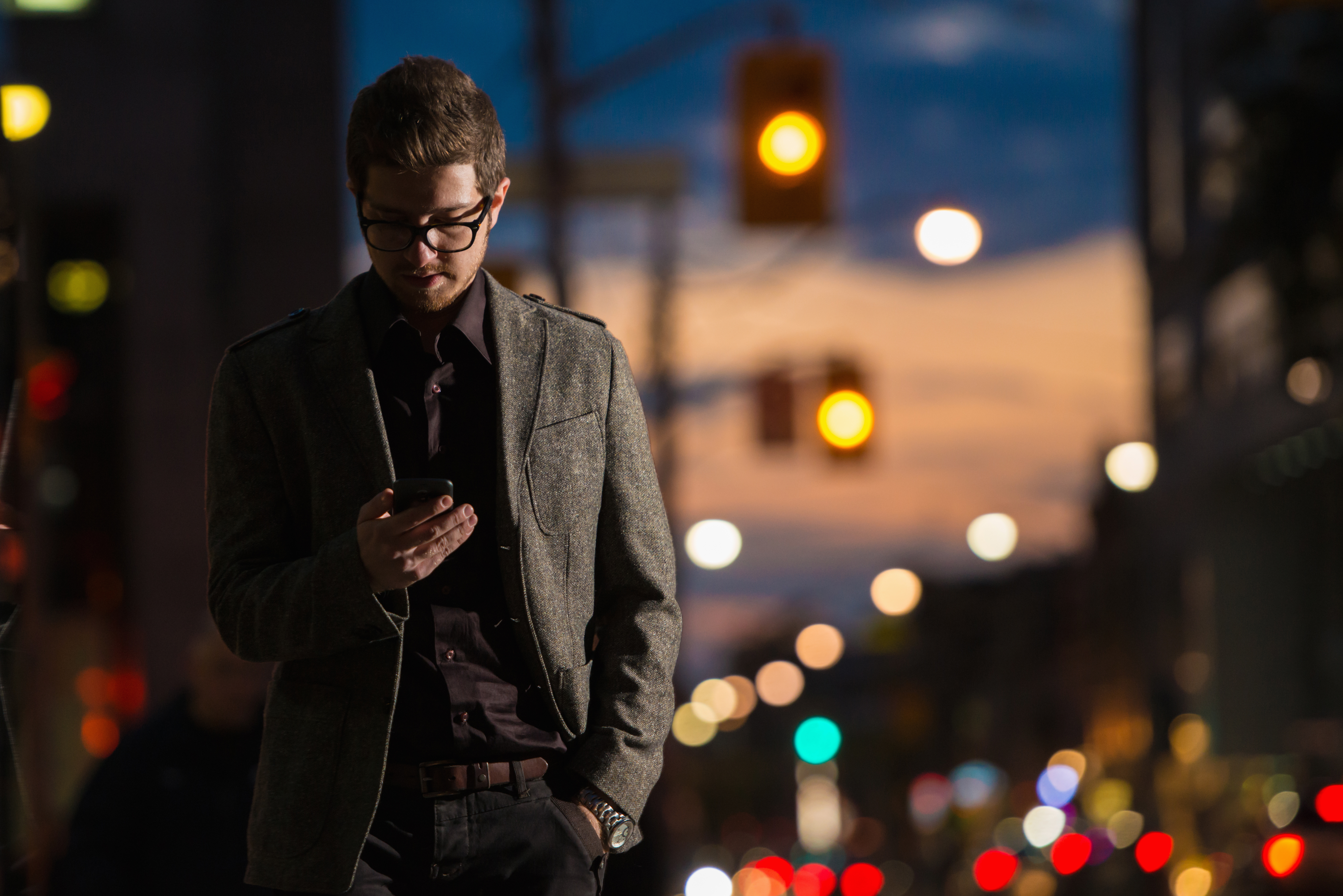 Smartphone man