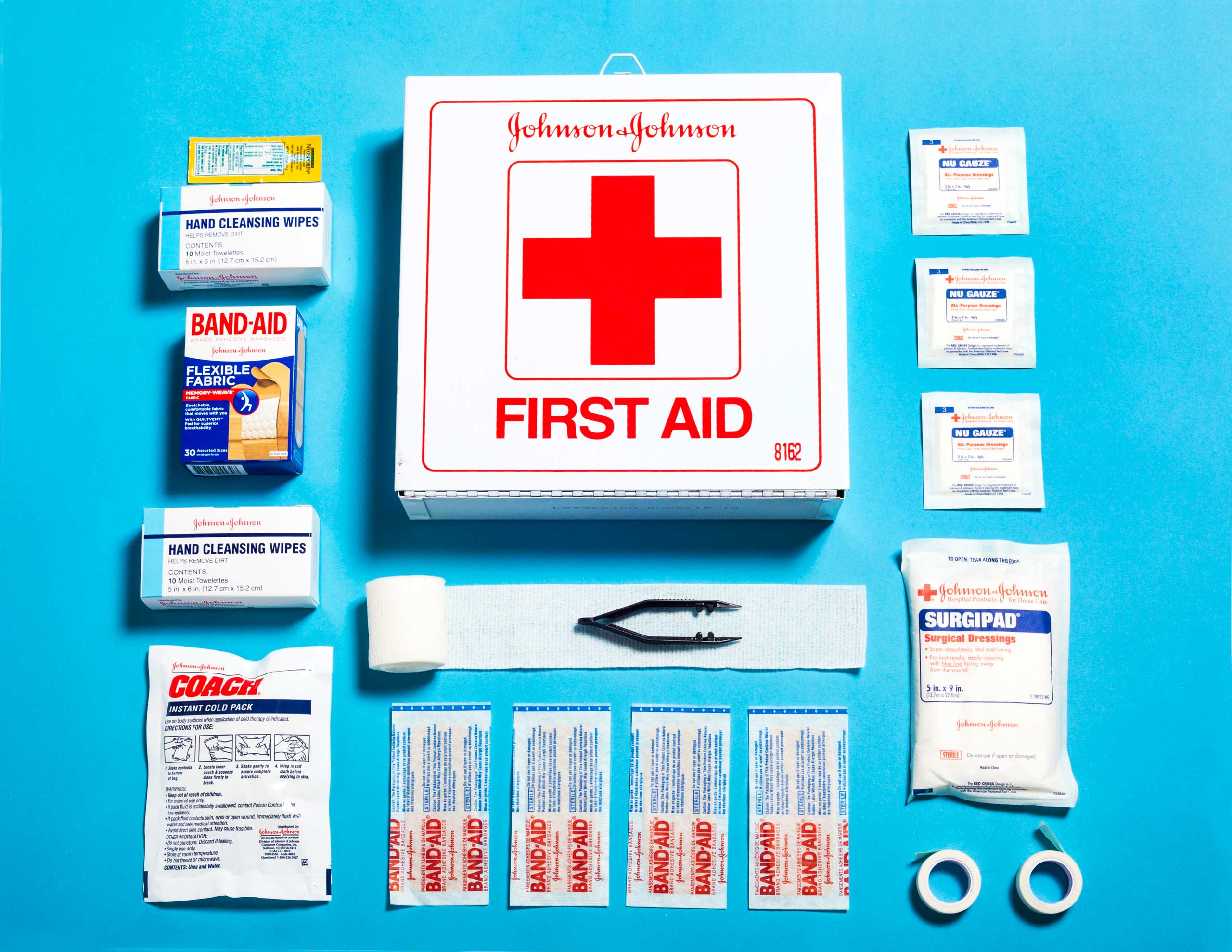 TIME.com stock photos Health First Aid Kit
