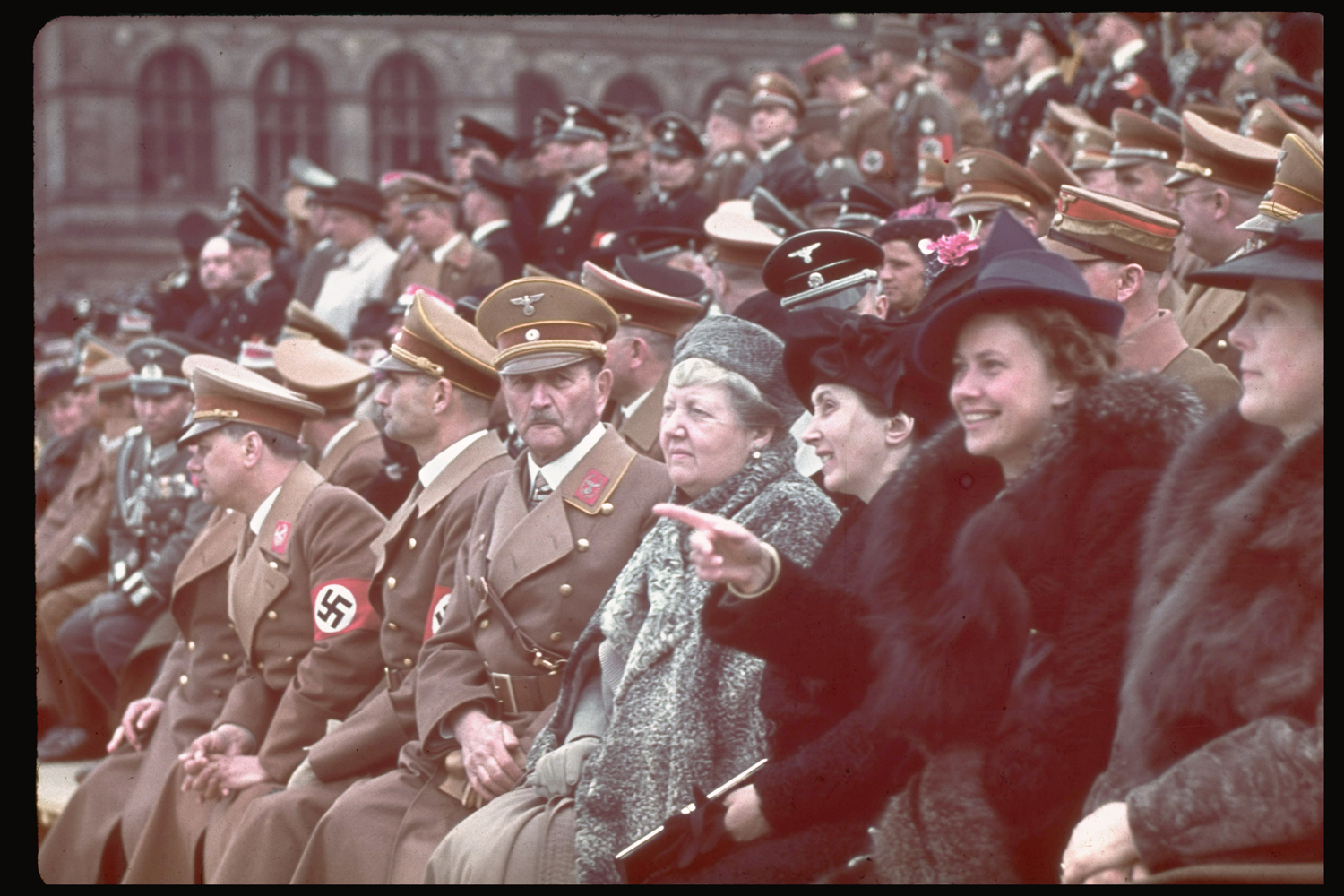 Adolf Hitler Among the Crowds: Color Photos of the Fuhrer's Fans
