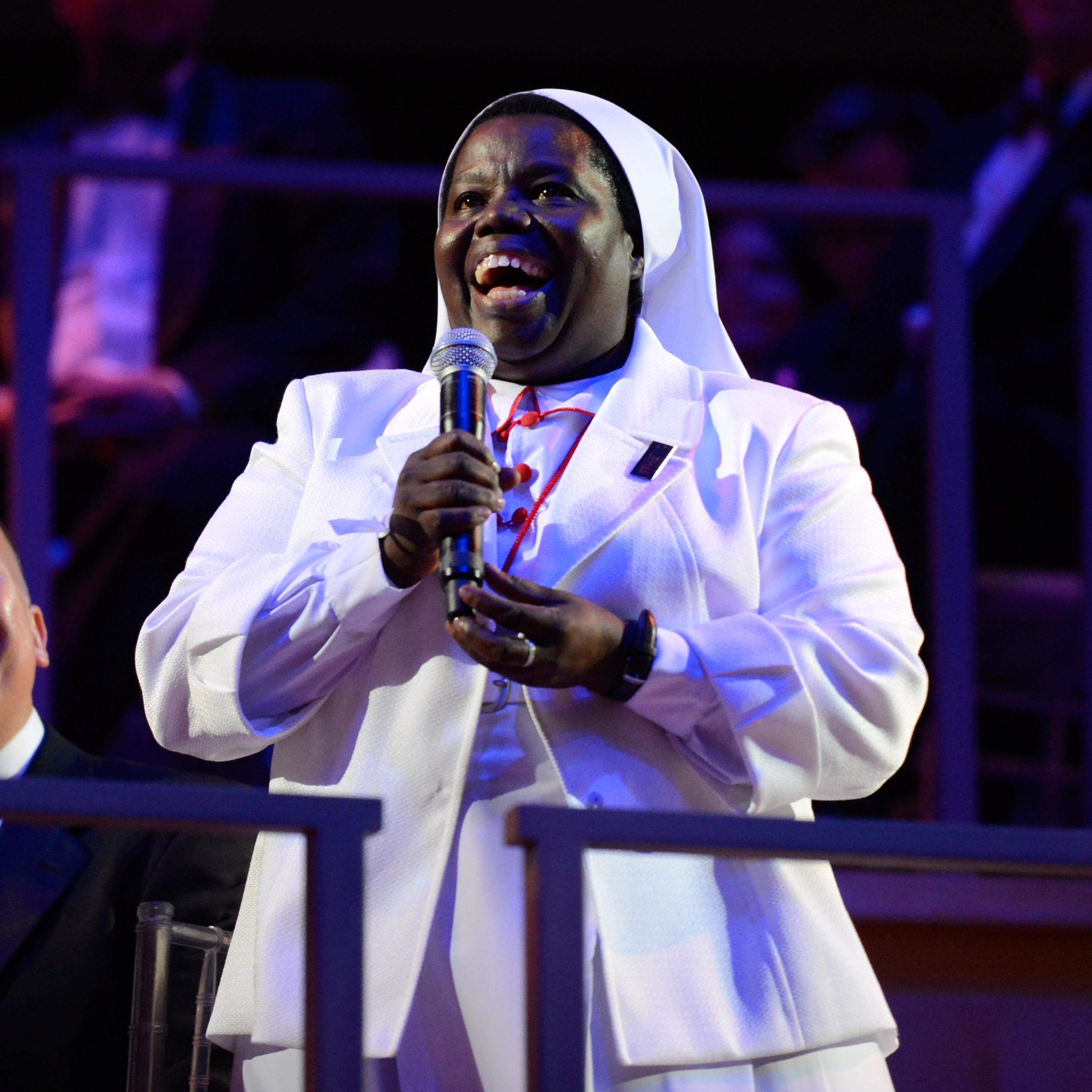 Sister Rosemary Nyirumbe attends the TIME 100 Gala, TIME's 100 most influential people in the world at Jazz at Lincoln Center on April 29, 2014 in New York City.