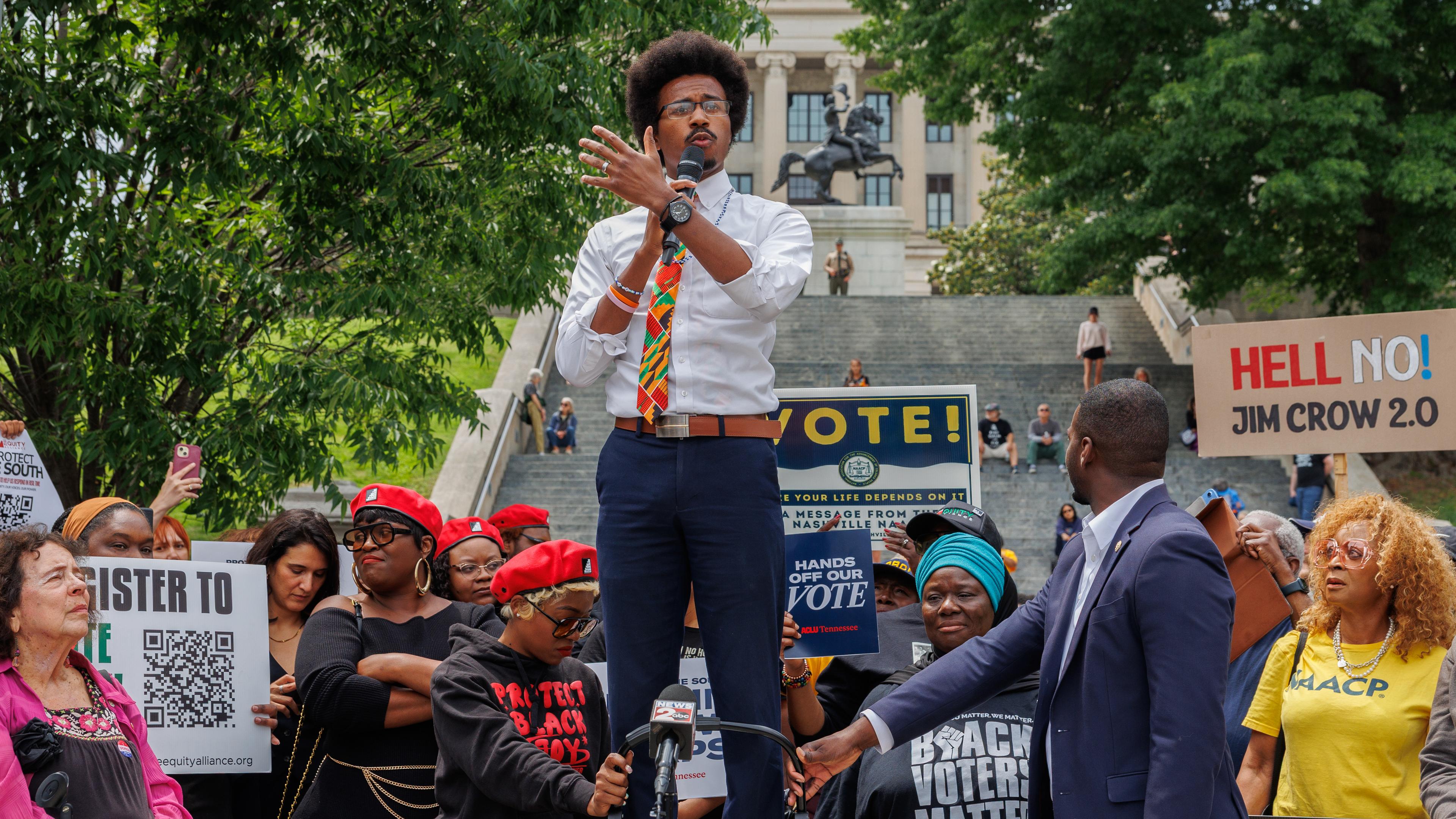 They Gerrymandered His District Away in Three Days. He is Still Running They Gerrymandered His District Away in Three Days. He is Still Running