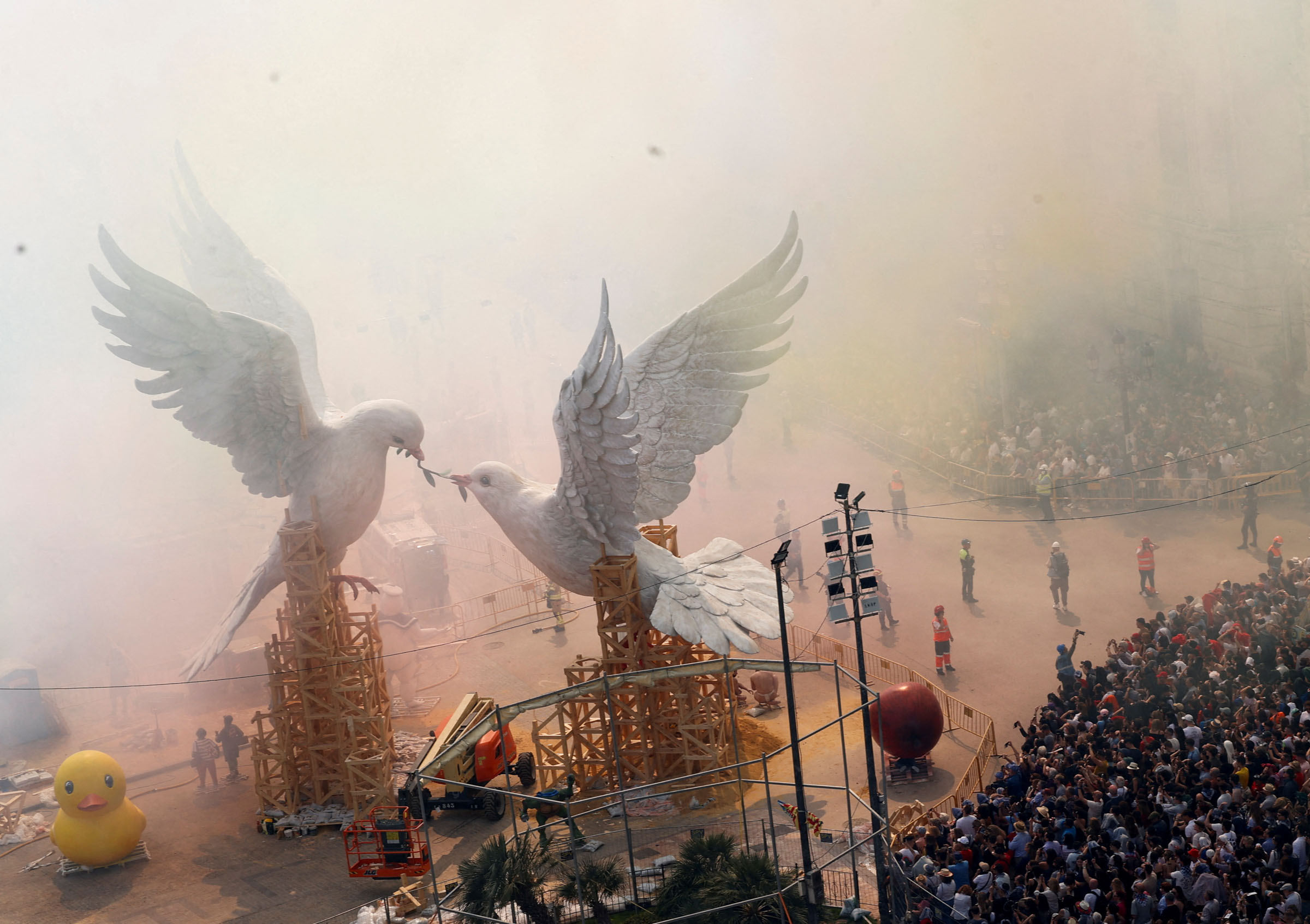 Spain's Valencia celebrates Fallas festival